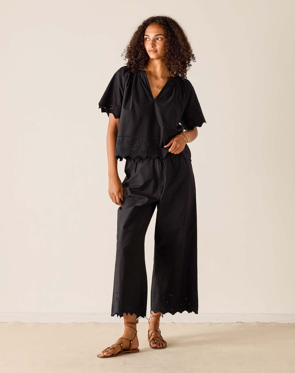 Daisy Eyelet Top
