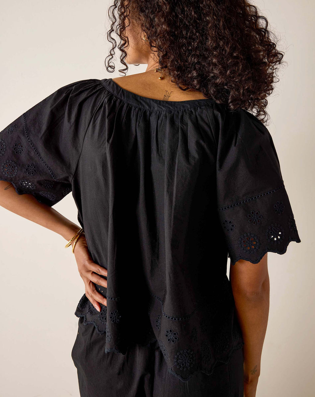 Daisy Eyelet Top