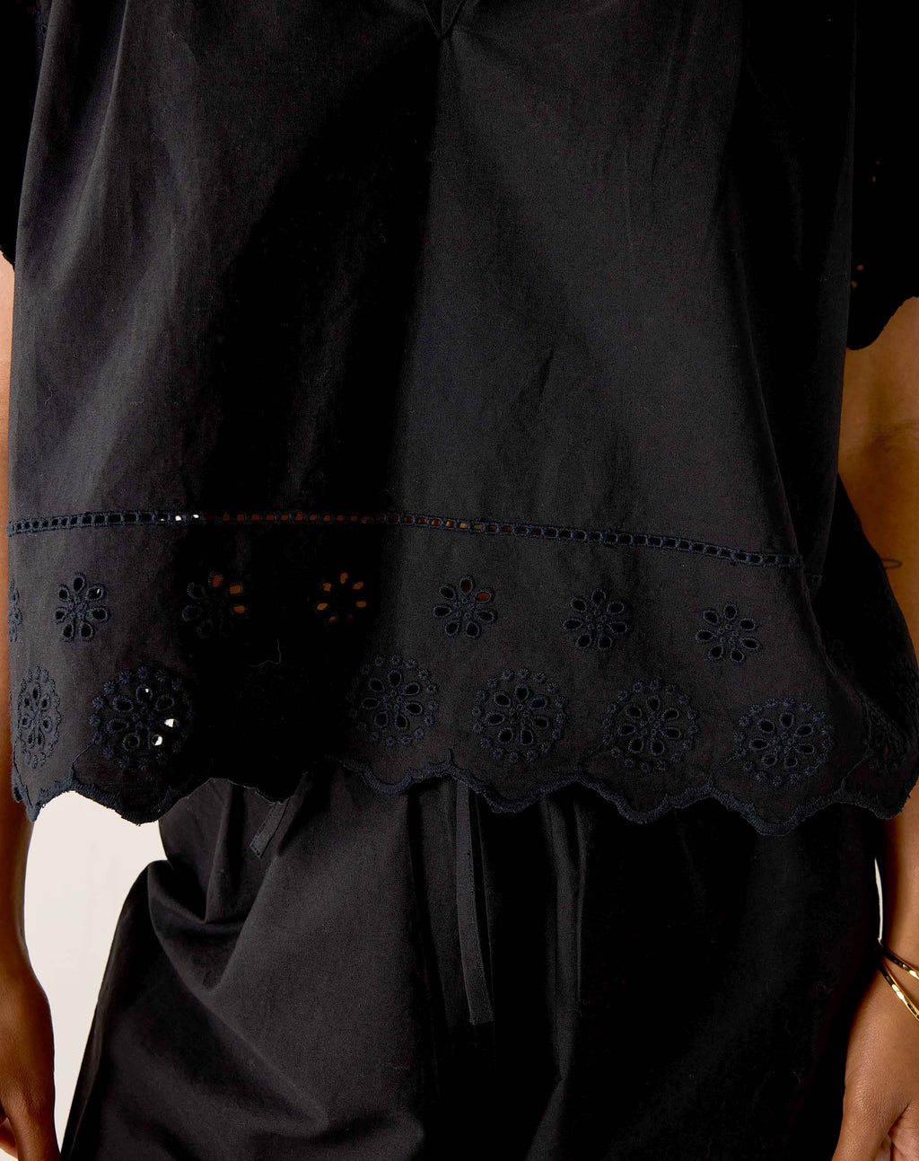 Daisy Eyelet Top