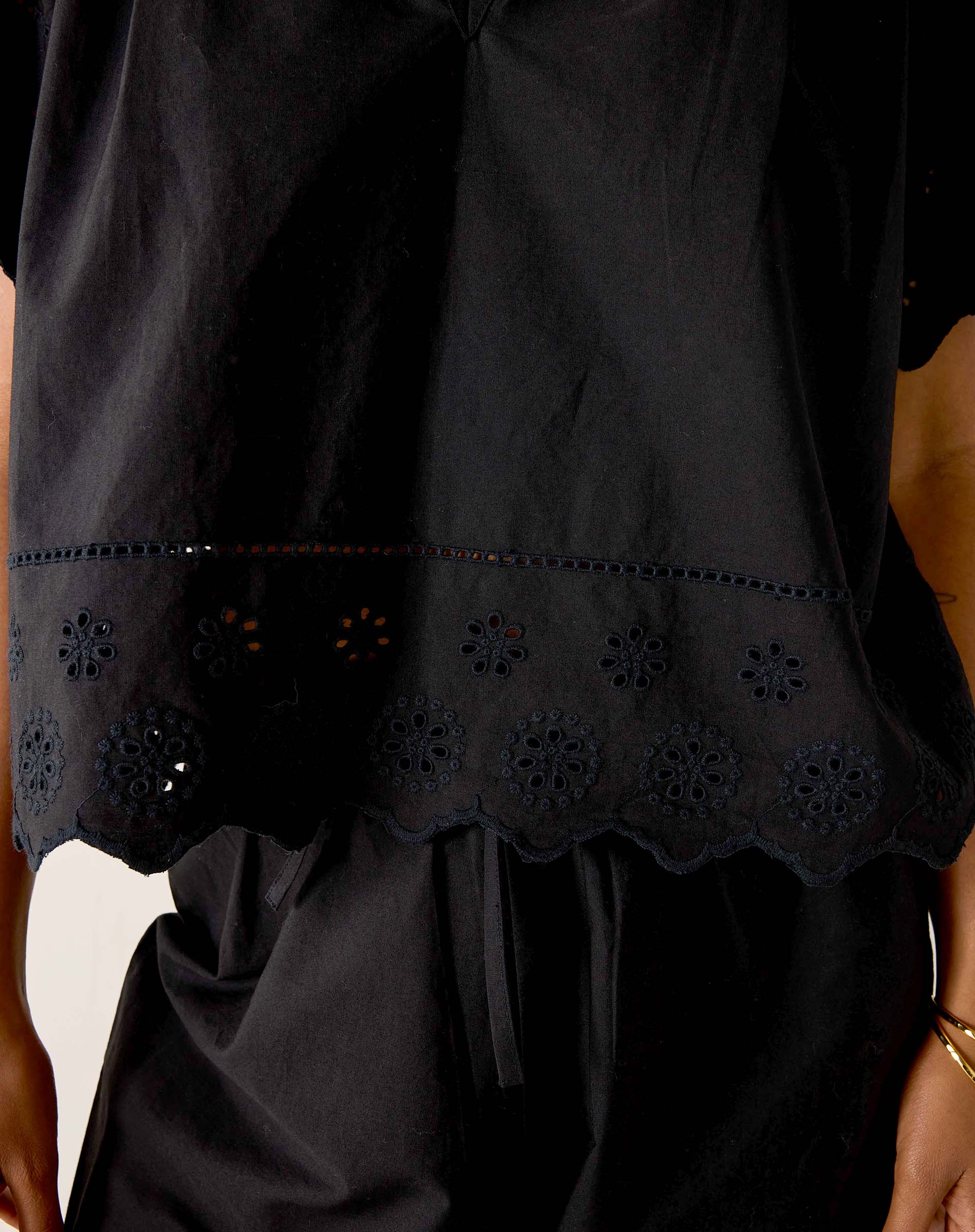 Daisy Eyelet Top