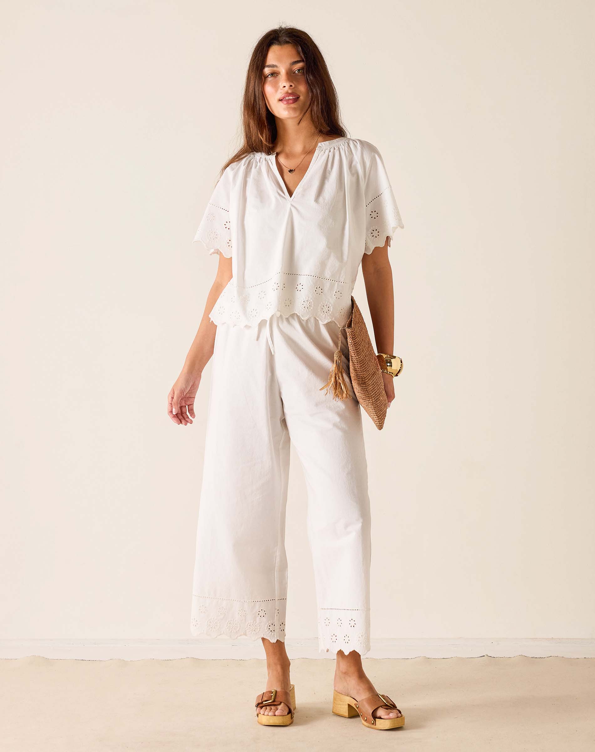 Daisy Eyelet Top