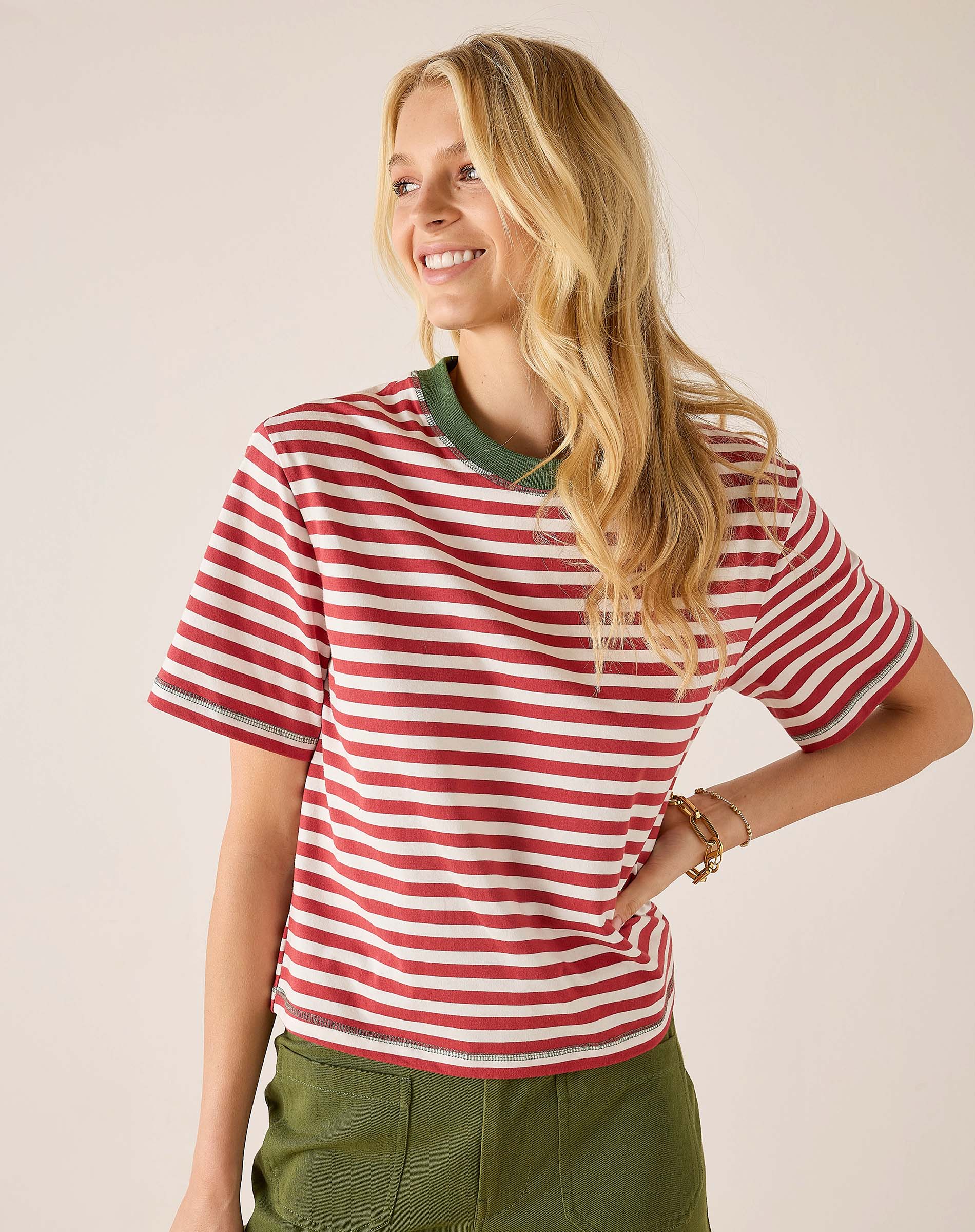 Deauville Ringer Tee