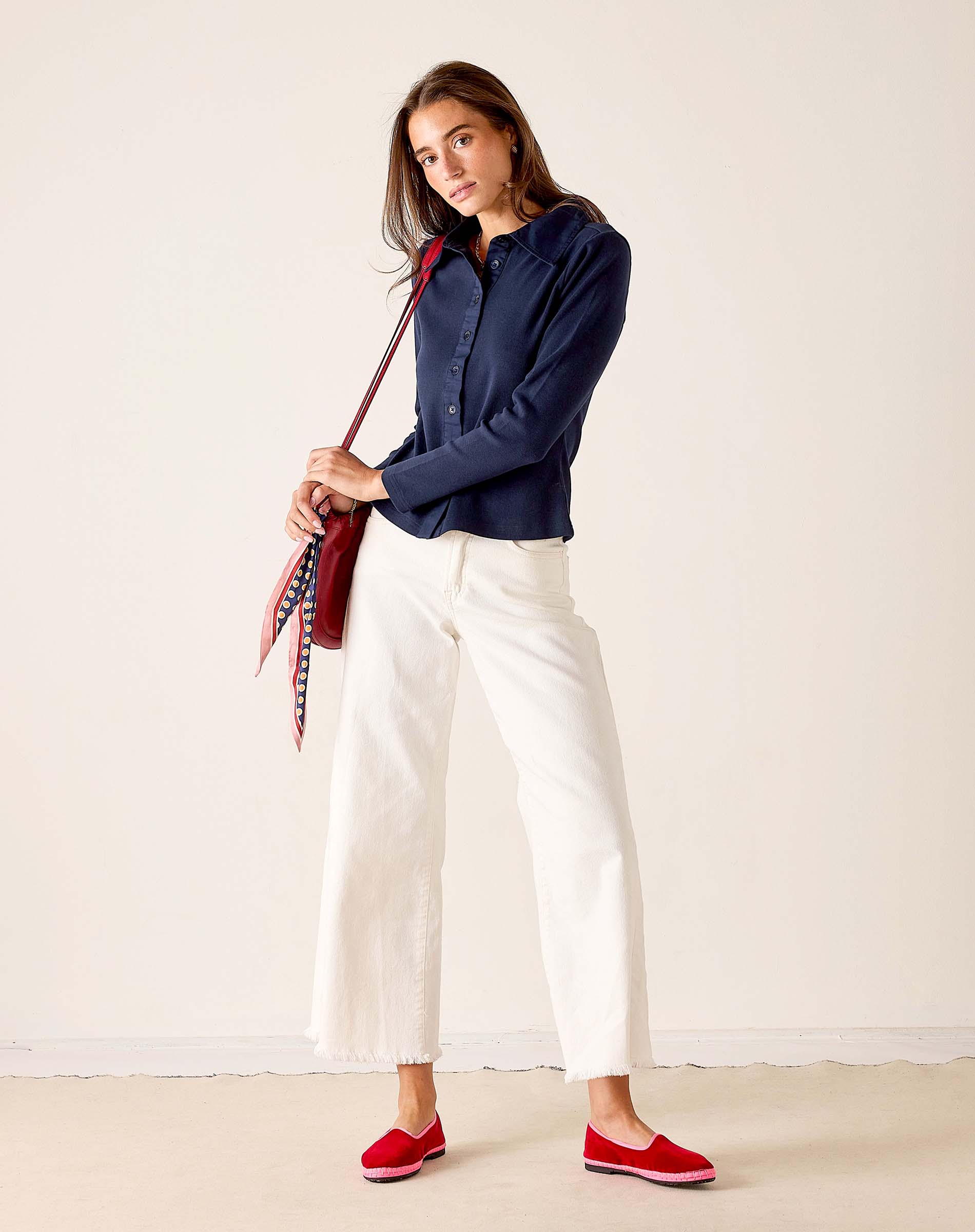 Earhart Button Down Ribbed Oxford