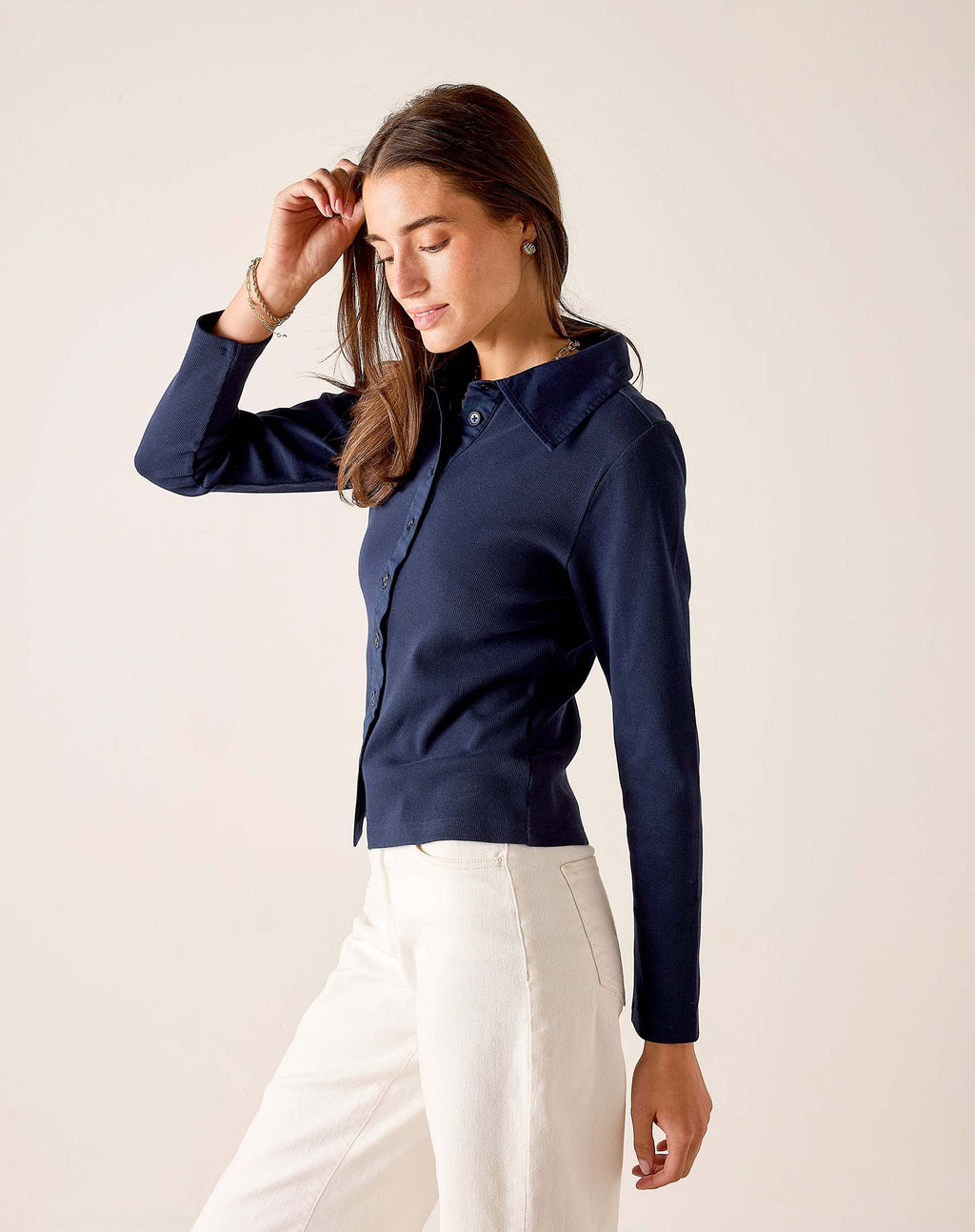 Earhart Button Down Ribbed Oxford