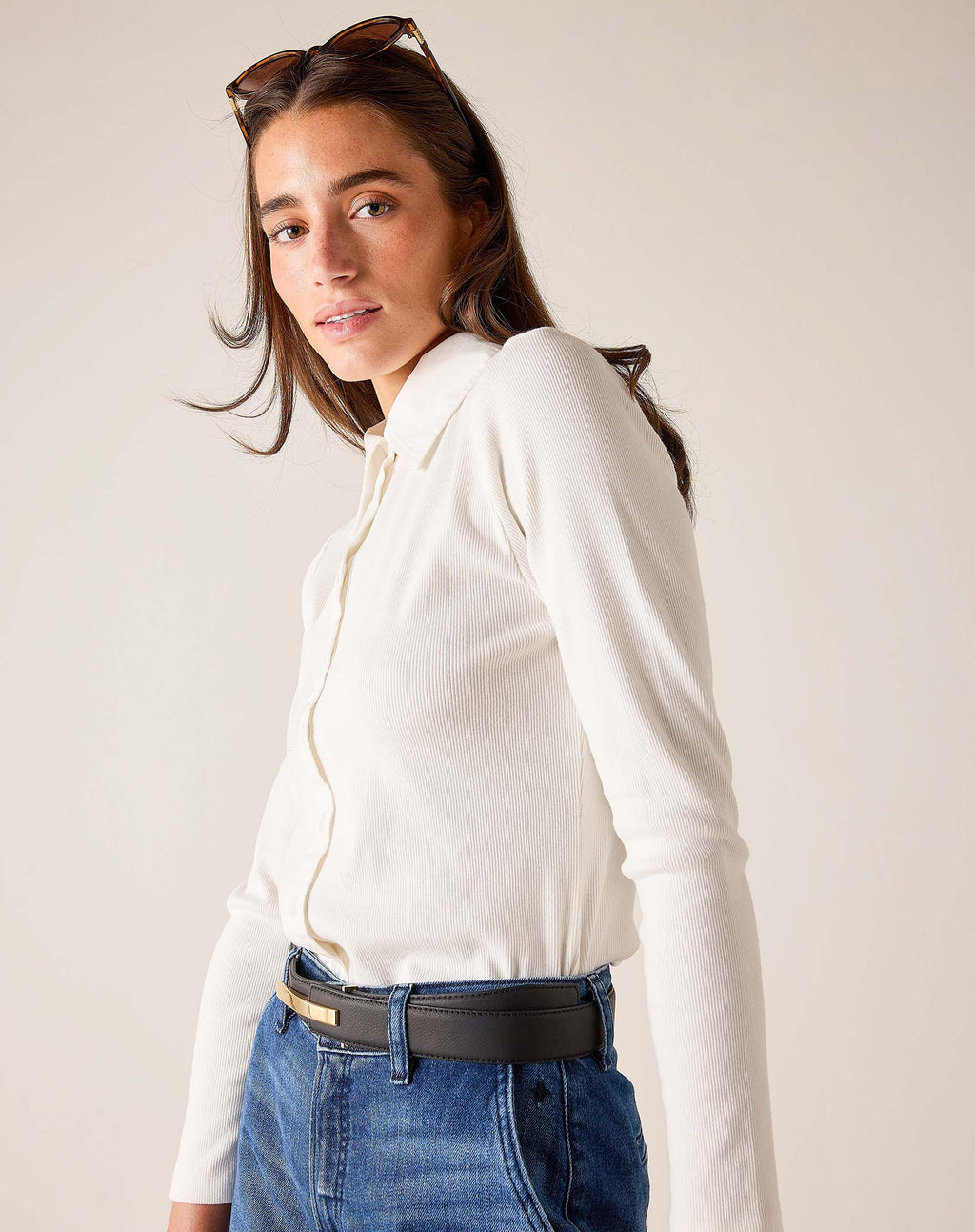 Earhart Button Down Ribbed Oxford