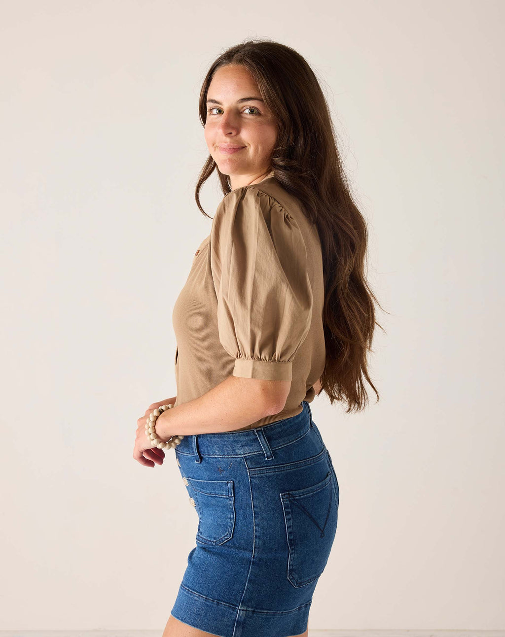 Earhart Ribbed Henley Top