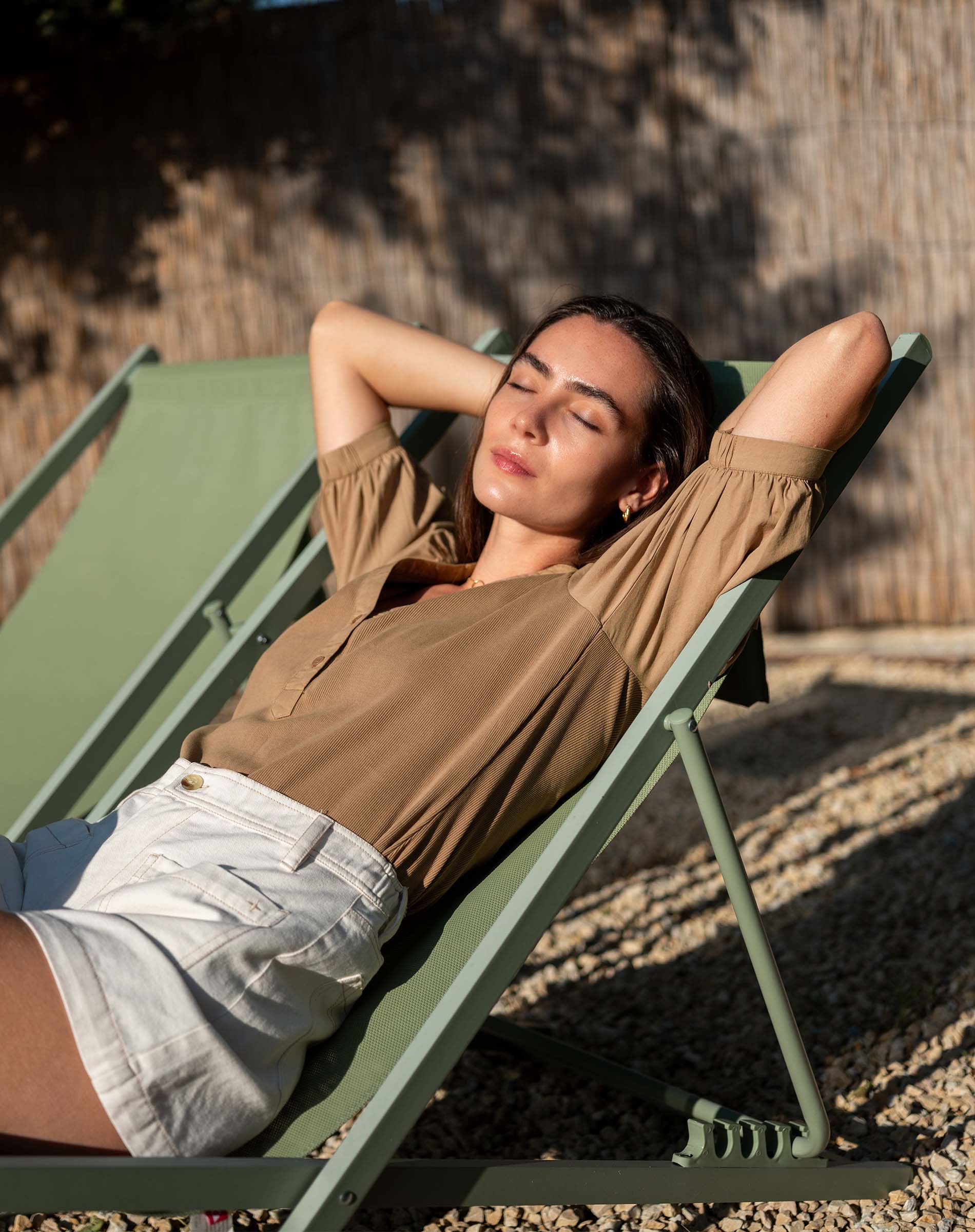 Earhart Ribbed Henley Top