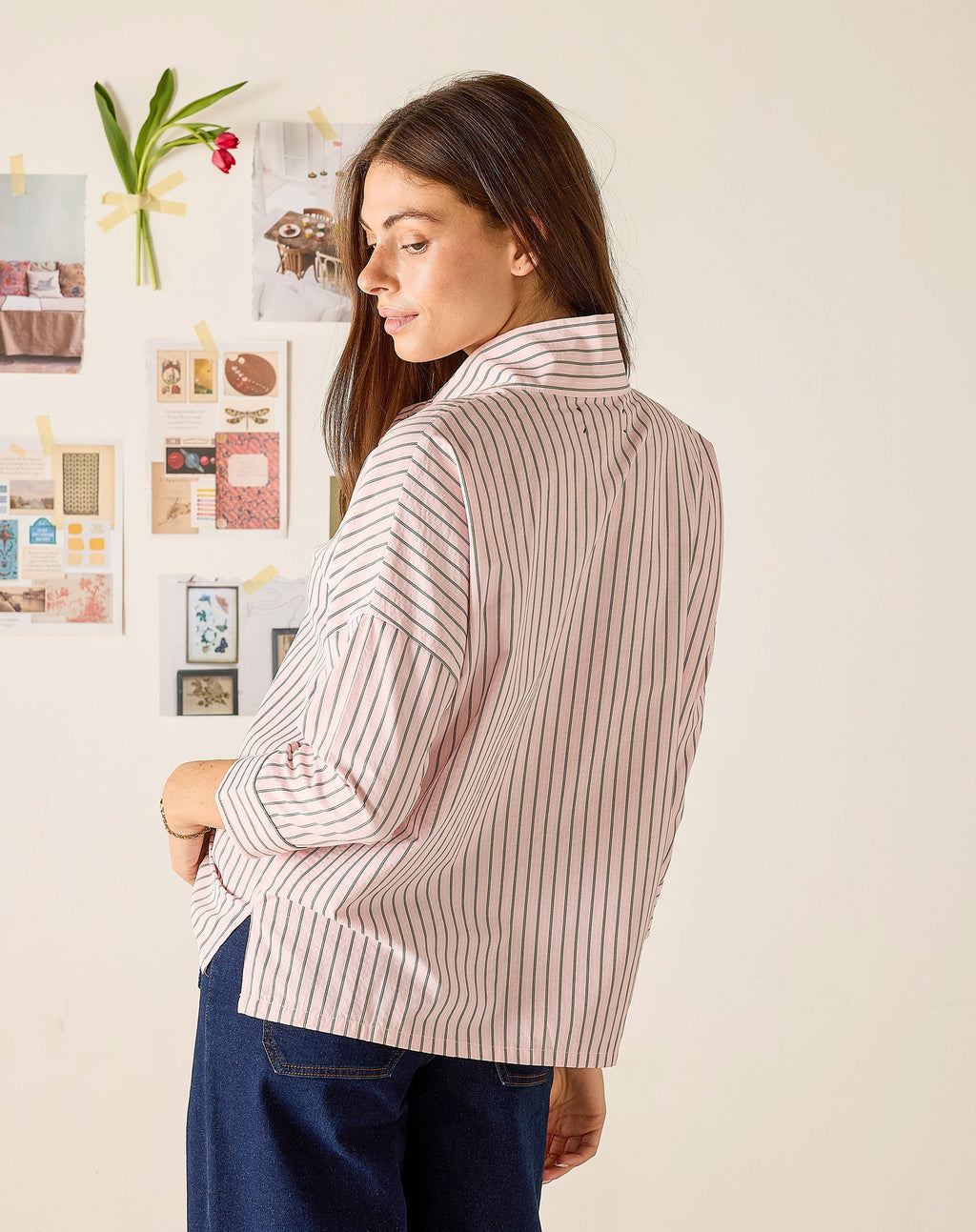 Emerson Pop Up Collar Top