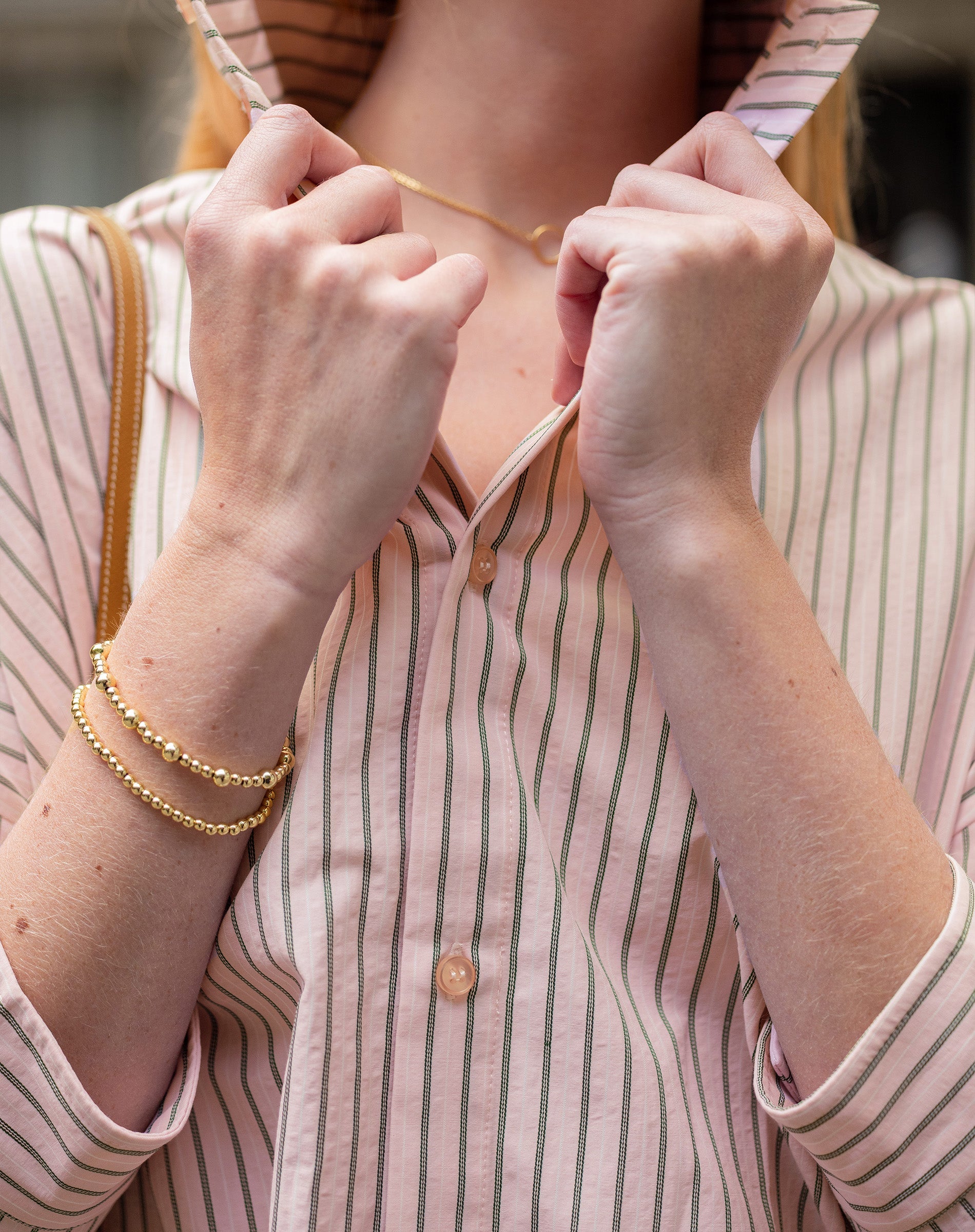 Emerson Pop Up Collar Top