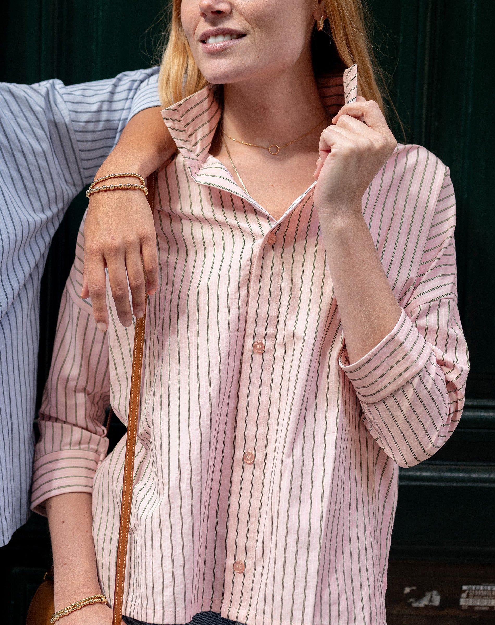 Emerson Pop Up Collar Top