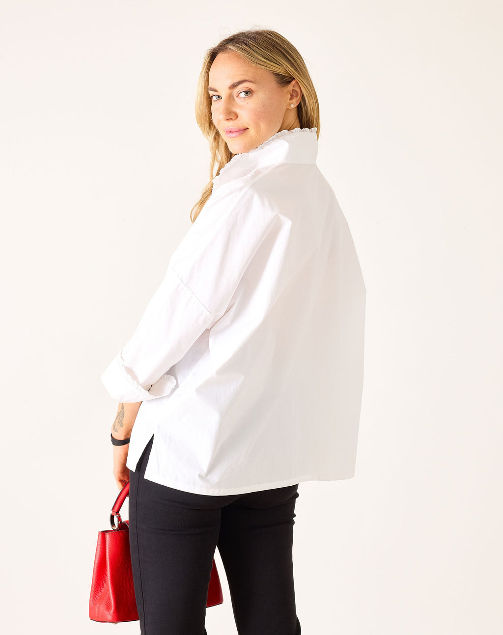 Emerson Pop Up Collar Top
