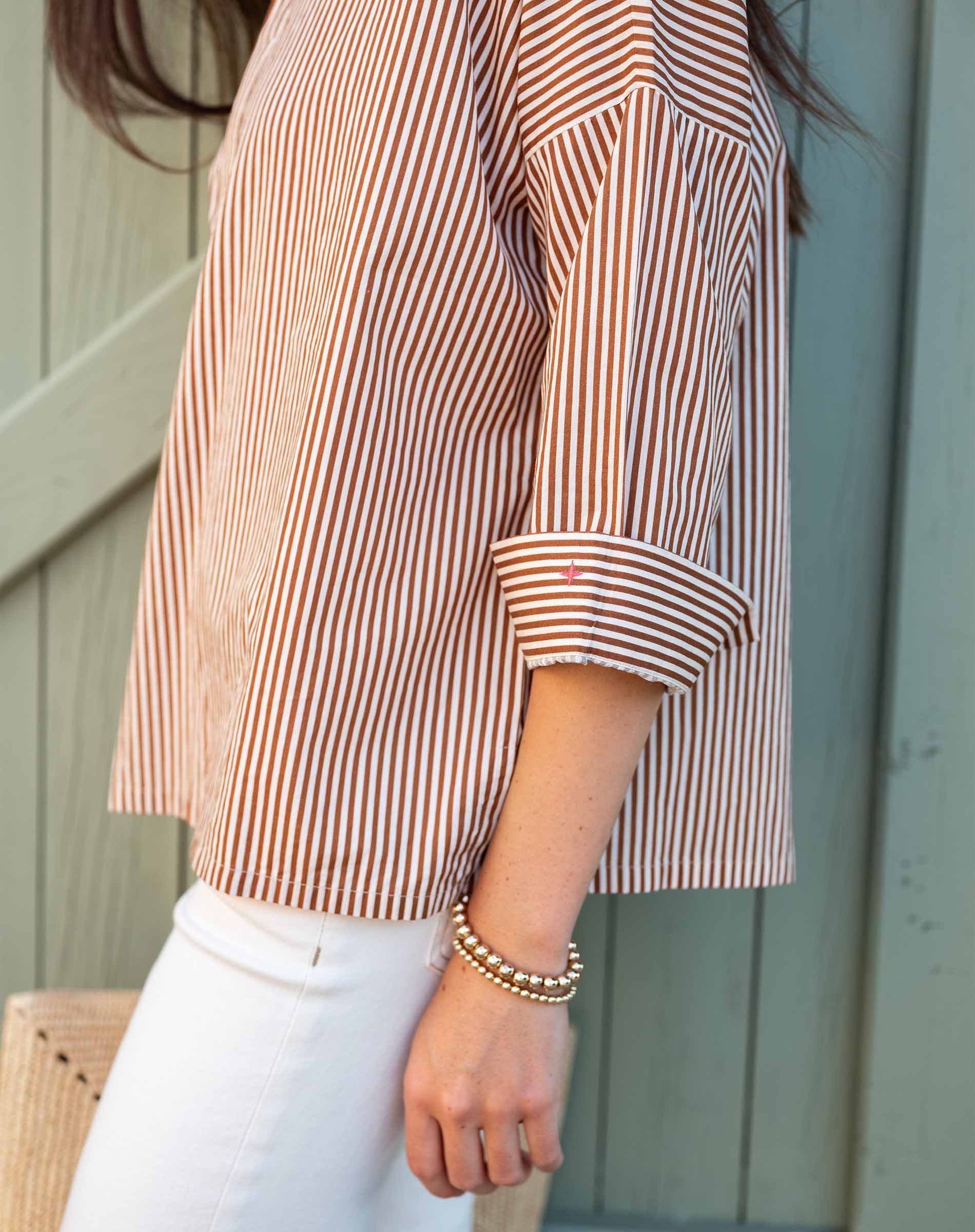 Emerson Pop Up Collar Top