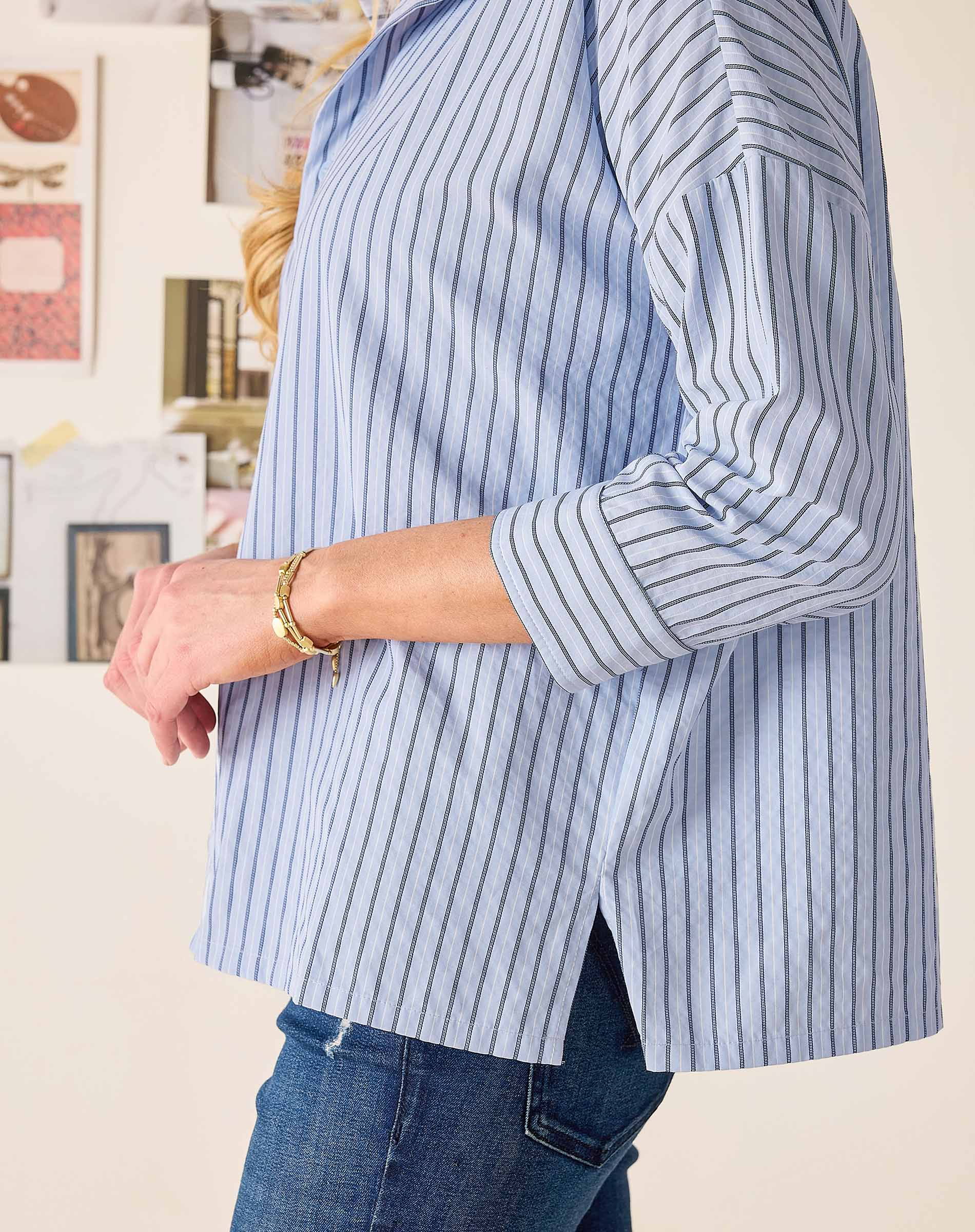 Emerson Pop Up Collar Top