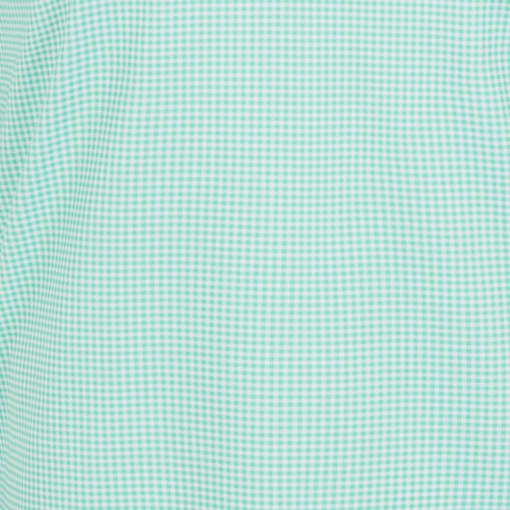 Featherweight Flex Polo Green Gingham