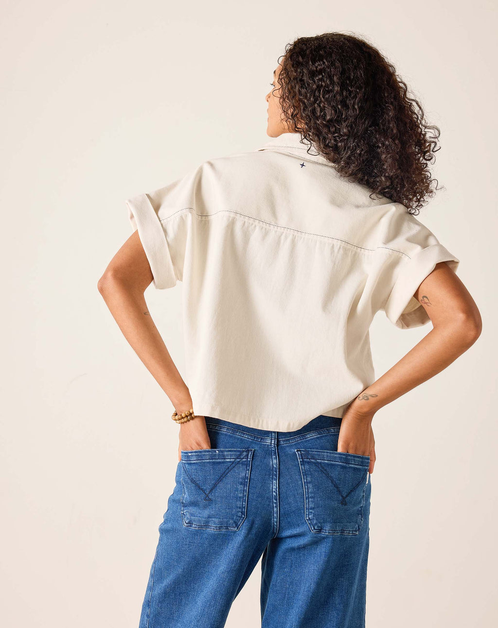 Hadley Boxy Twill Top