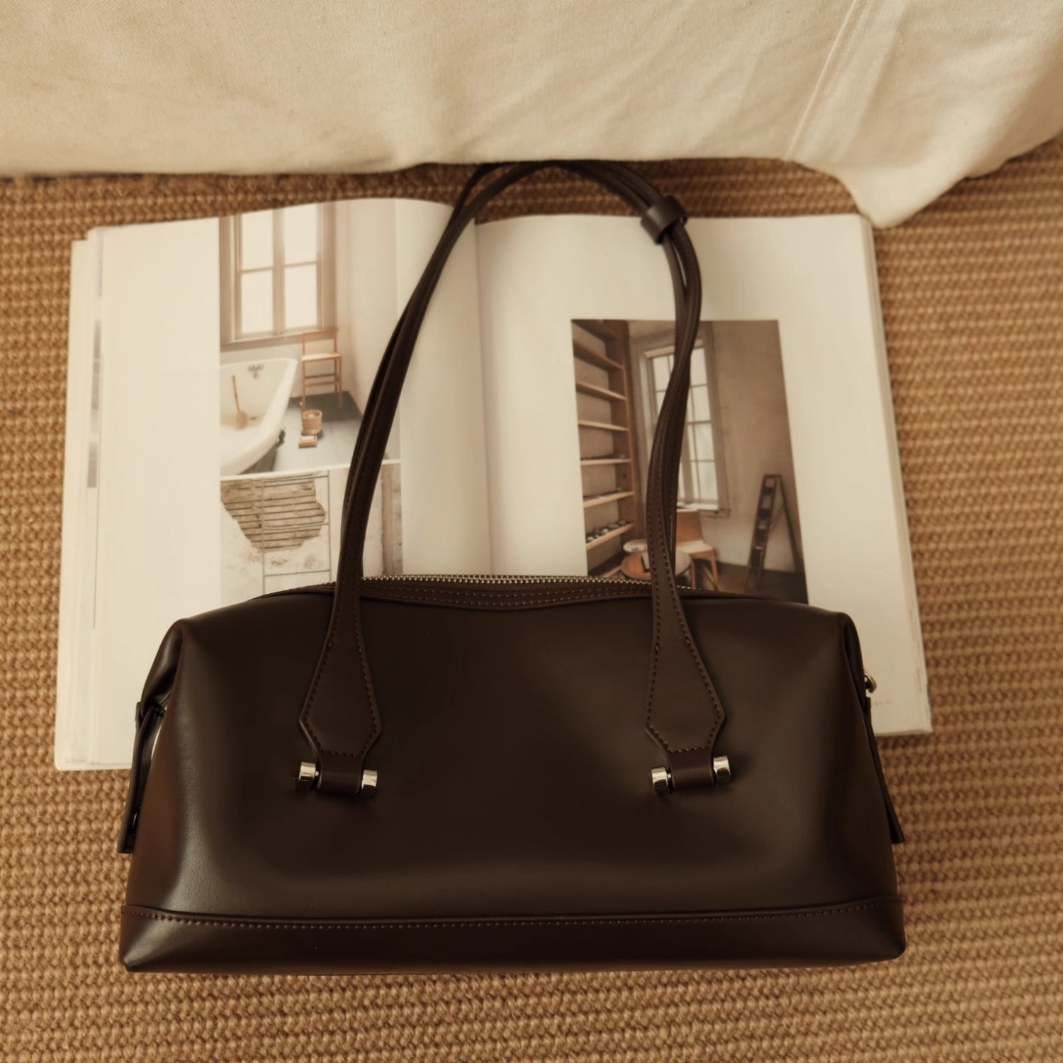 Leather Elegance Bag – Genuine Leather Shoulder Bag for Everyday & Evening Style