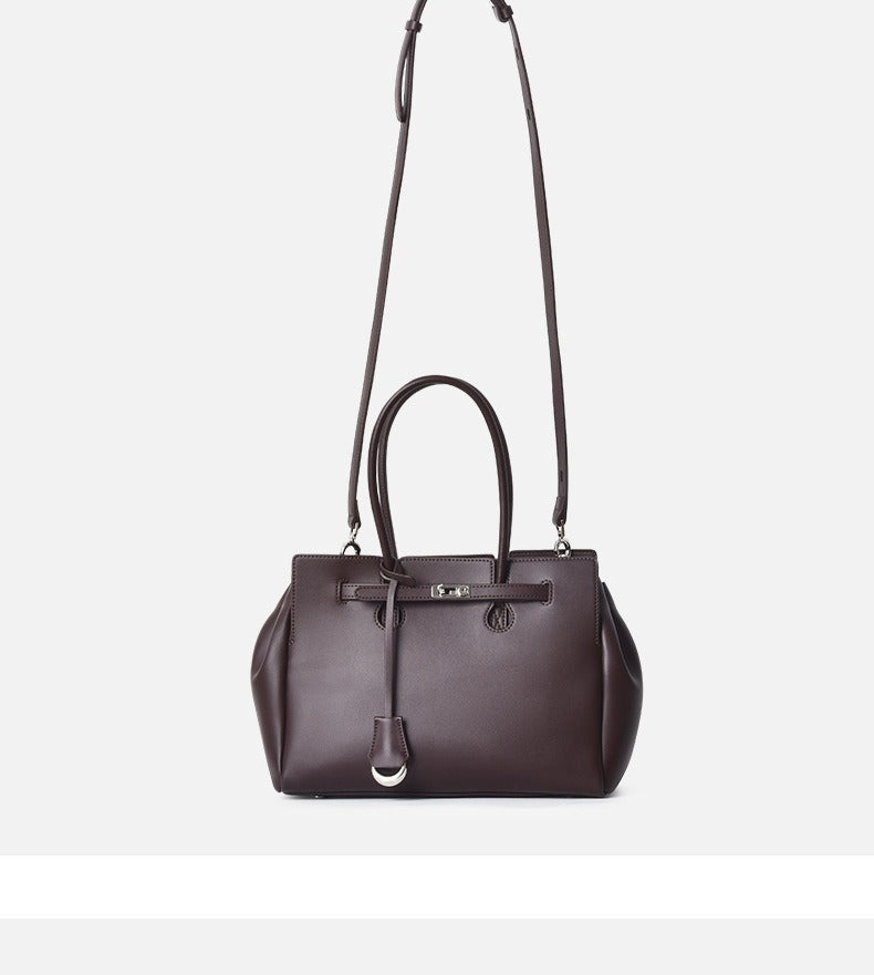 AYANA BAG — soft leather unisex bag with adjustable strap