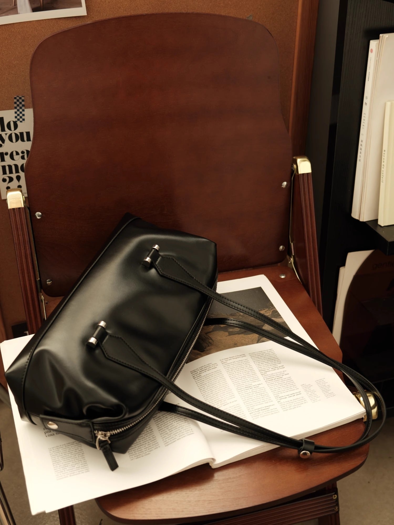 Leather Elegance Bag – Genuine Leather Shoulder Bag for Everyday & Evening Style