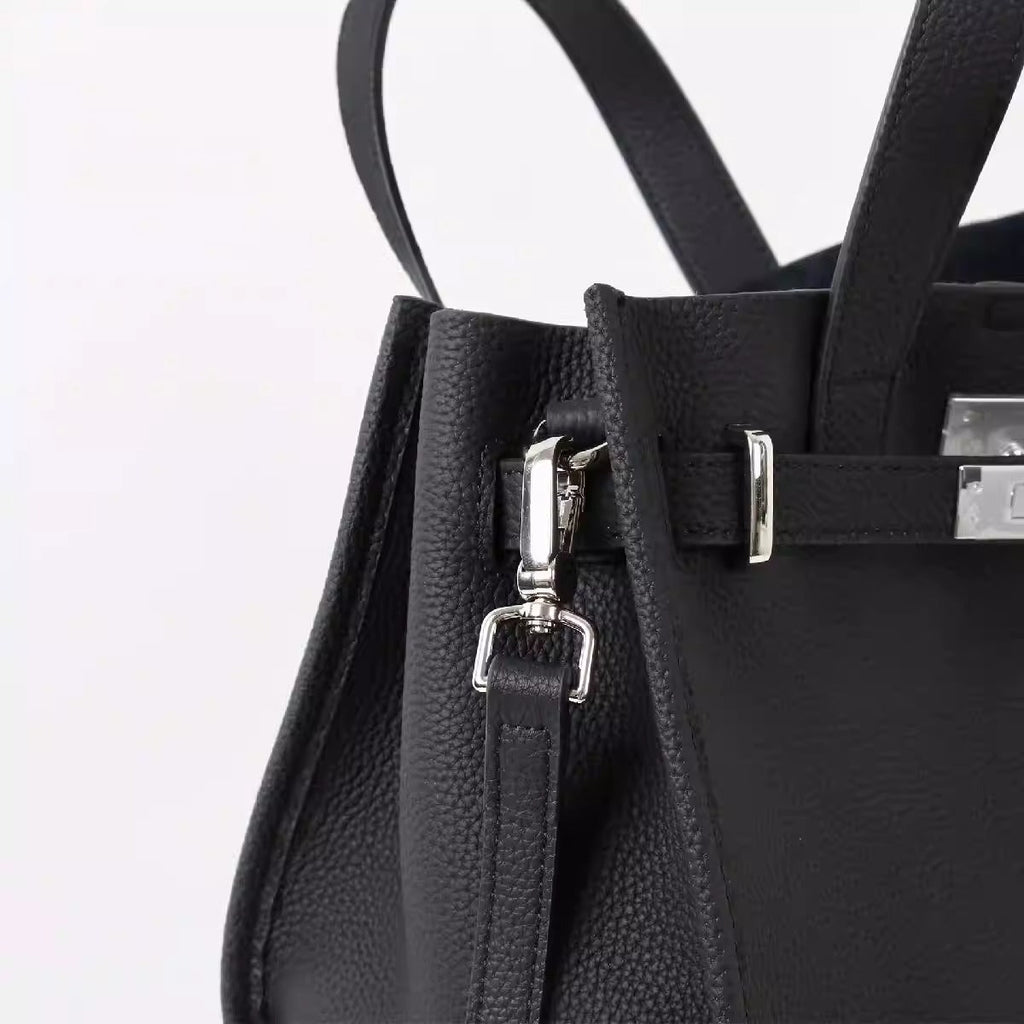 Bogdana Urban Luxe Small 👜✨ – Long Strap Leather Crossbody