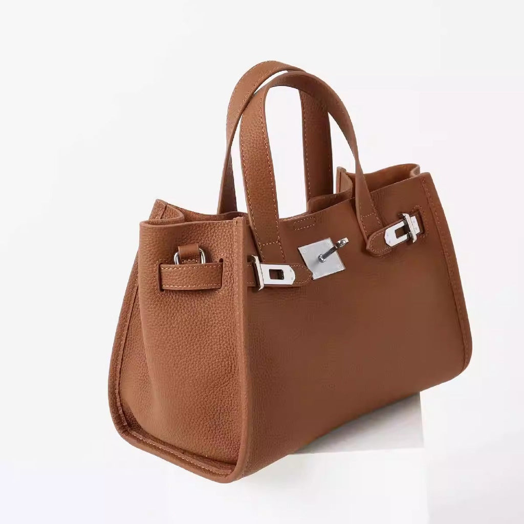 Bogdana Urban Luxe Small 👜✨ – Long Strap Leather Crossbody