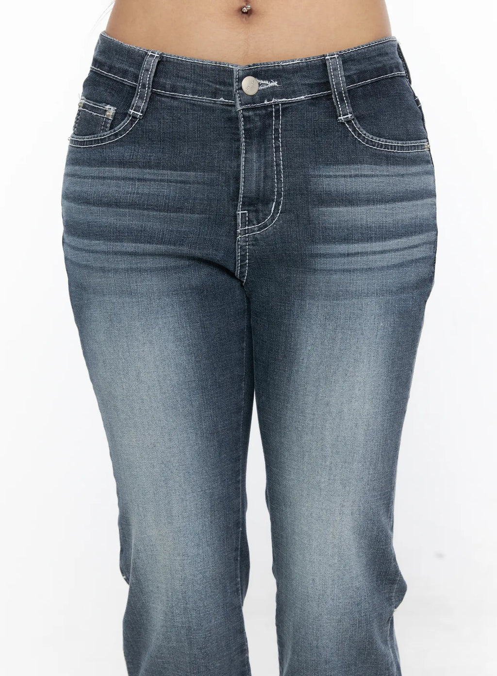 Aluna Washed Capri Jeans CL529
