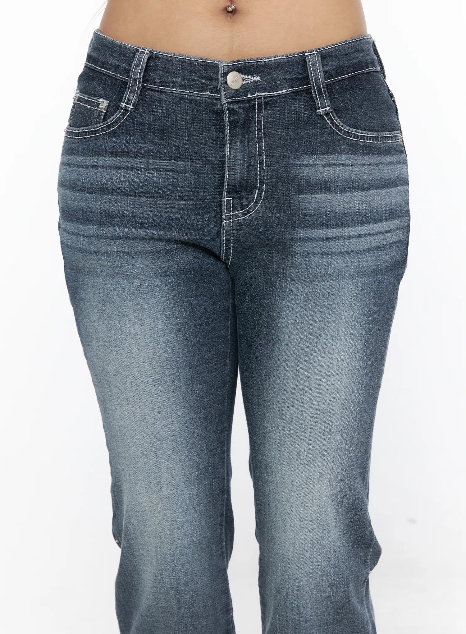 Aluna Washed Capri Jeans CL529