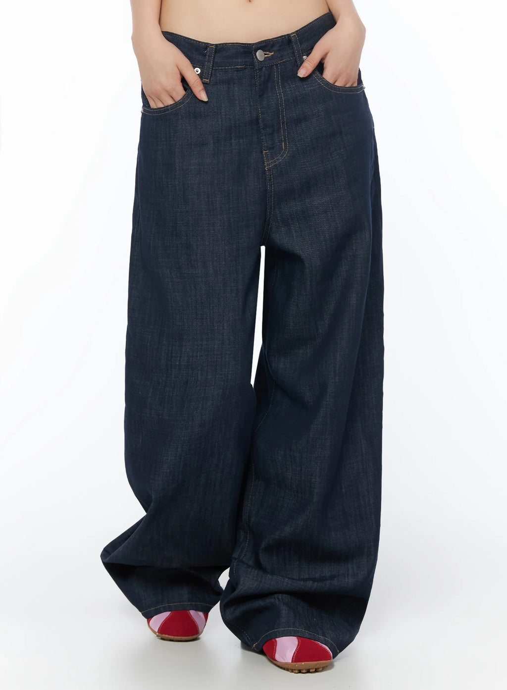 Brinny Vintage Wide-Leg Jeans IU525