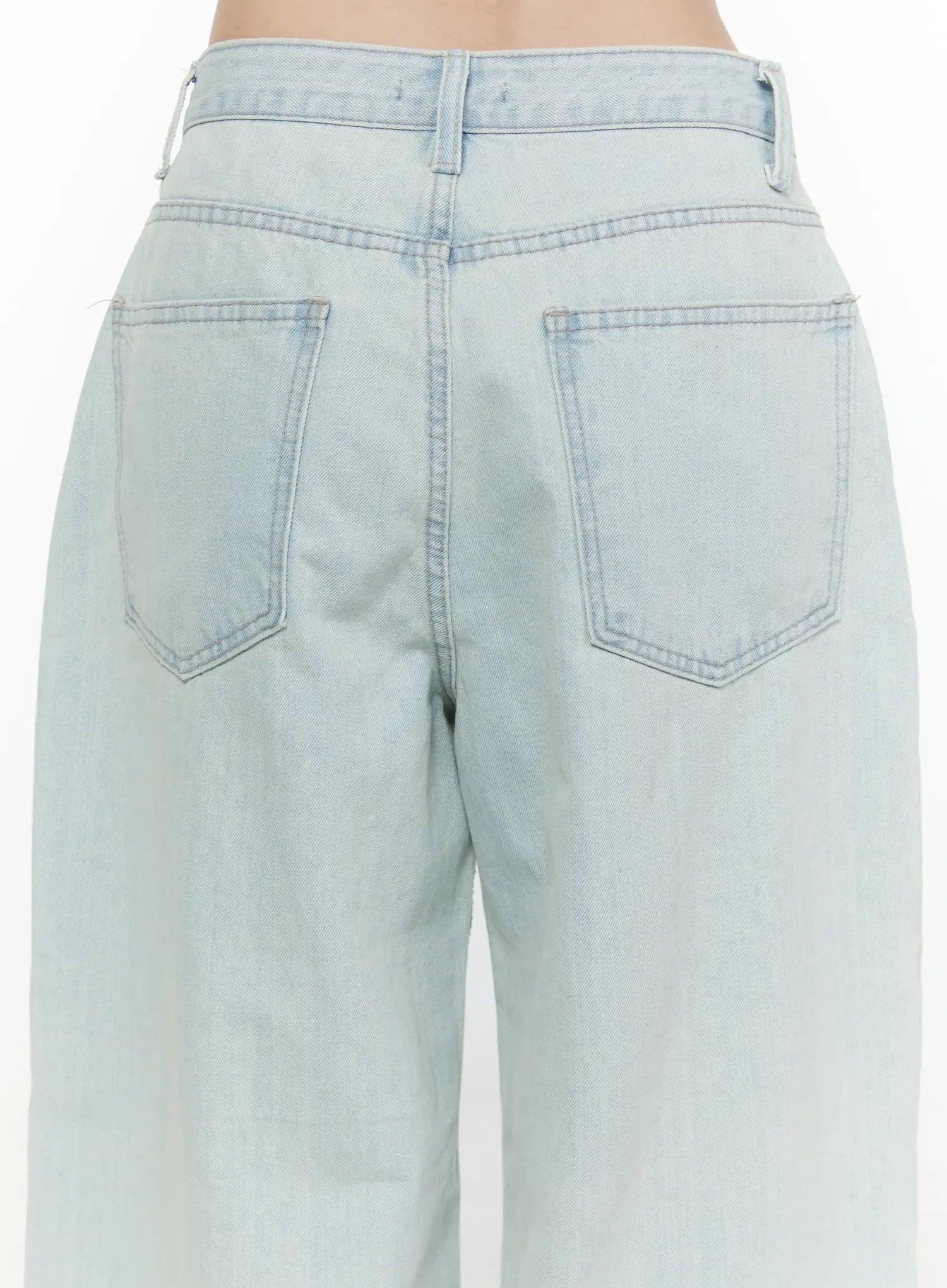 Cove Washed Wide Leg Jeans CL521