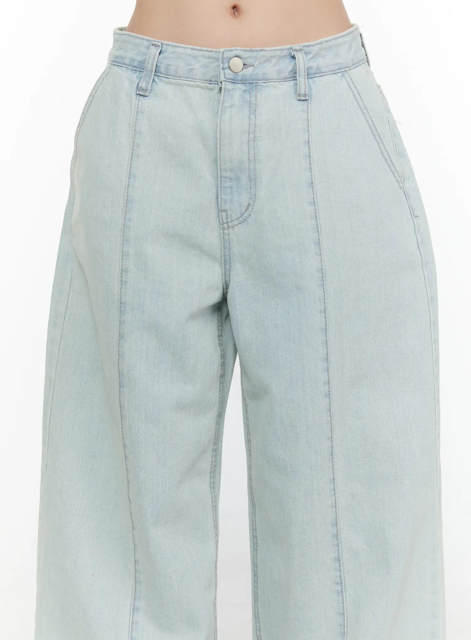 Cove Washed Wide Leg Jeans CL521