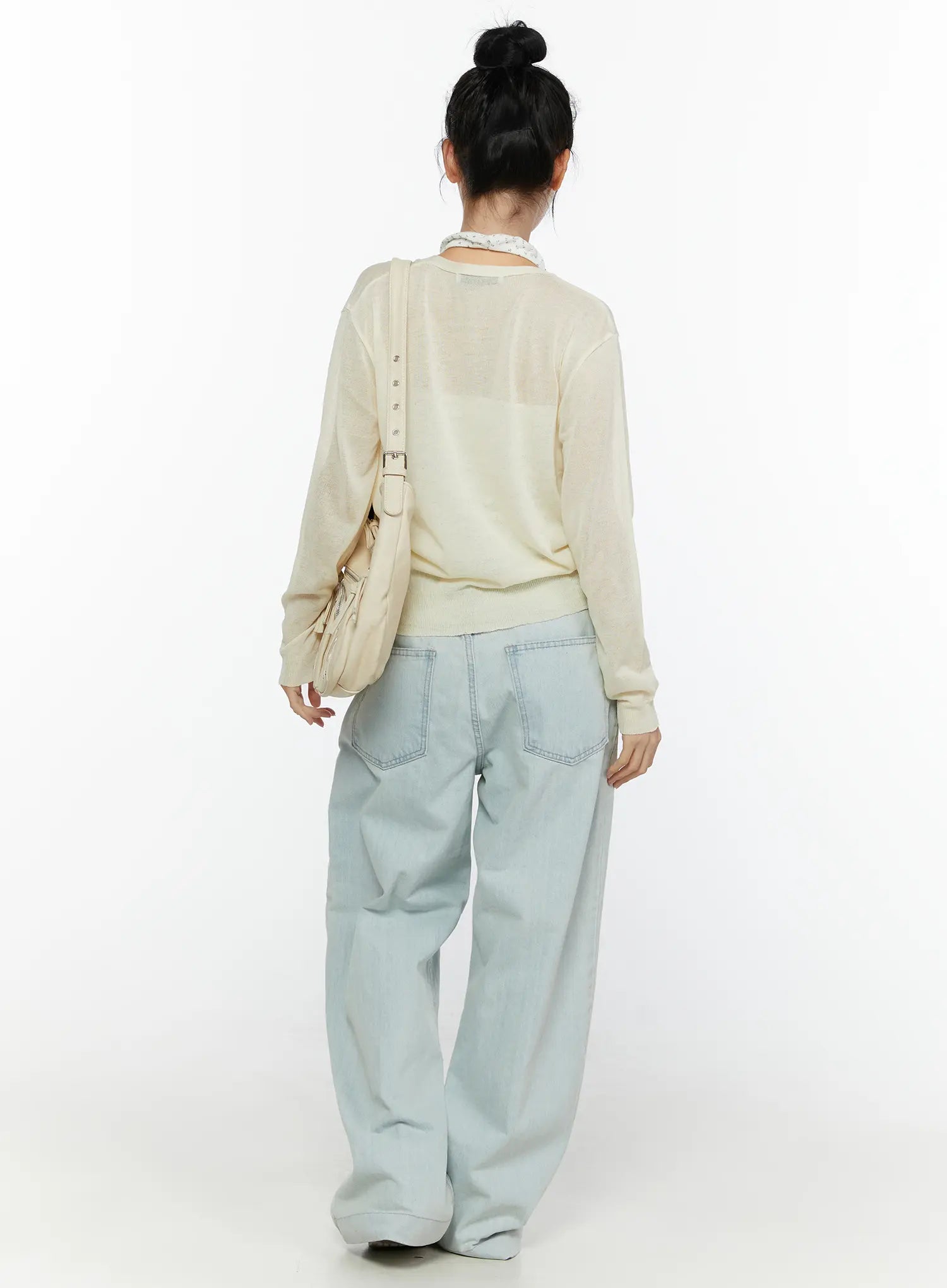Cove Washed Wide Leg Jeans CL521