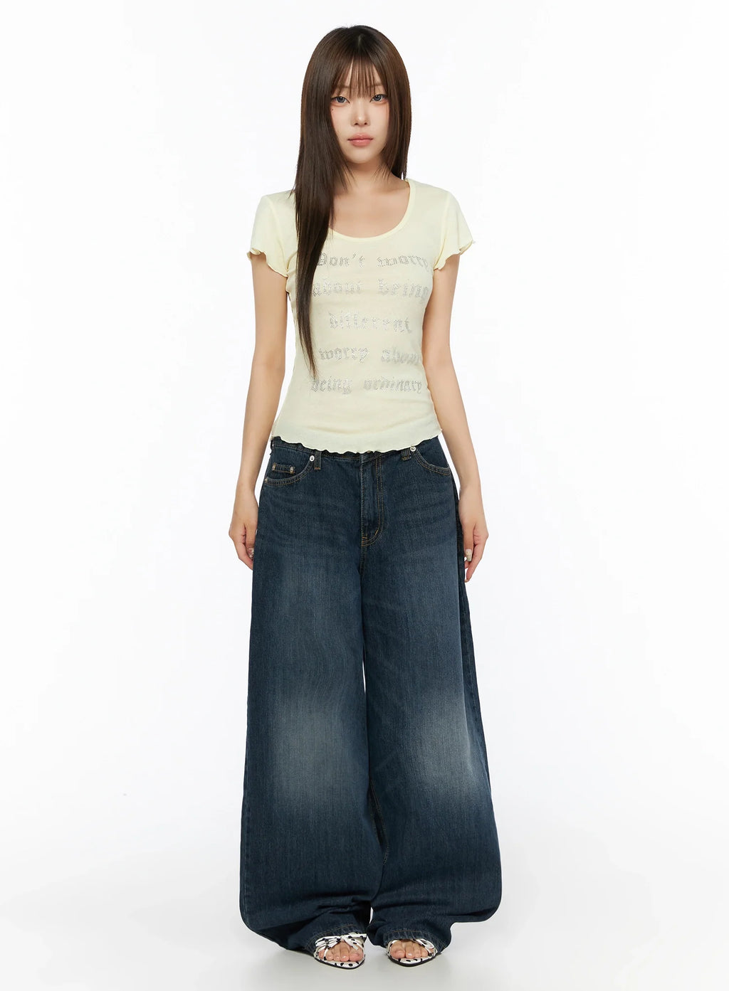 Cruz Wide Leg Jeans IL523