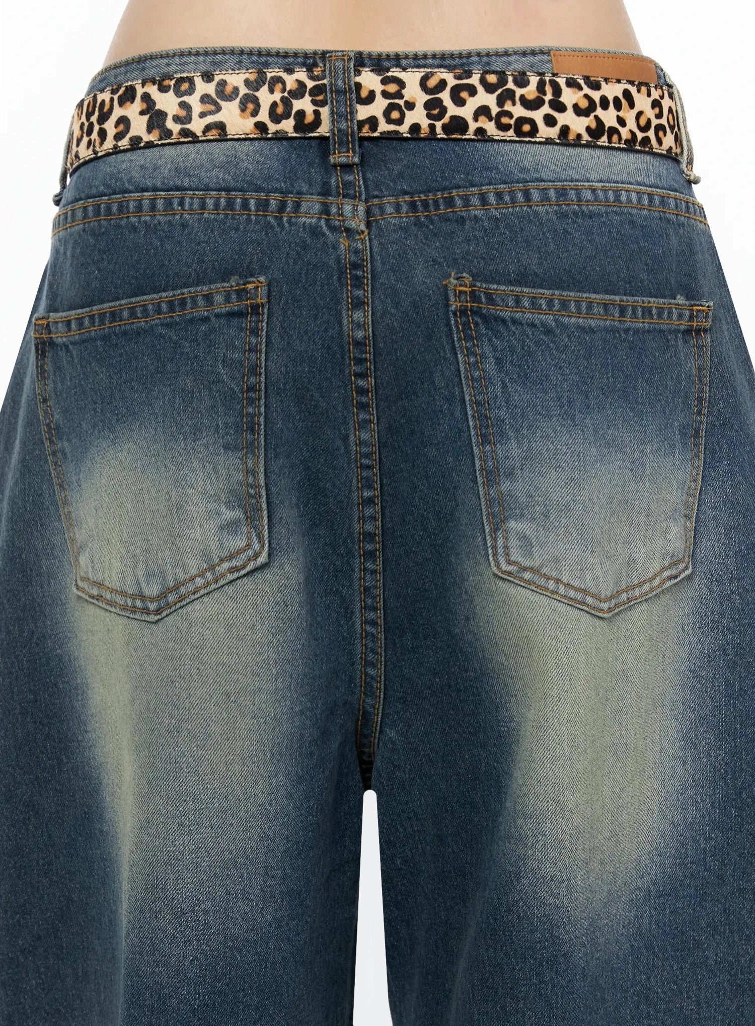 Fia Washed Baggy Jeans IL523