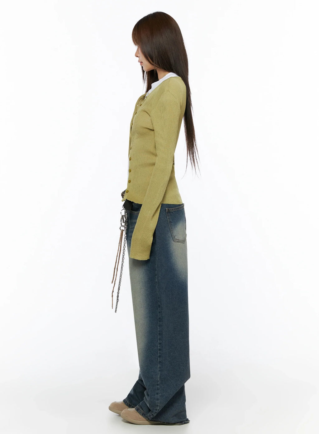 Fia Washed Baggy Jeans IL523