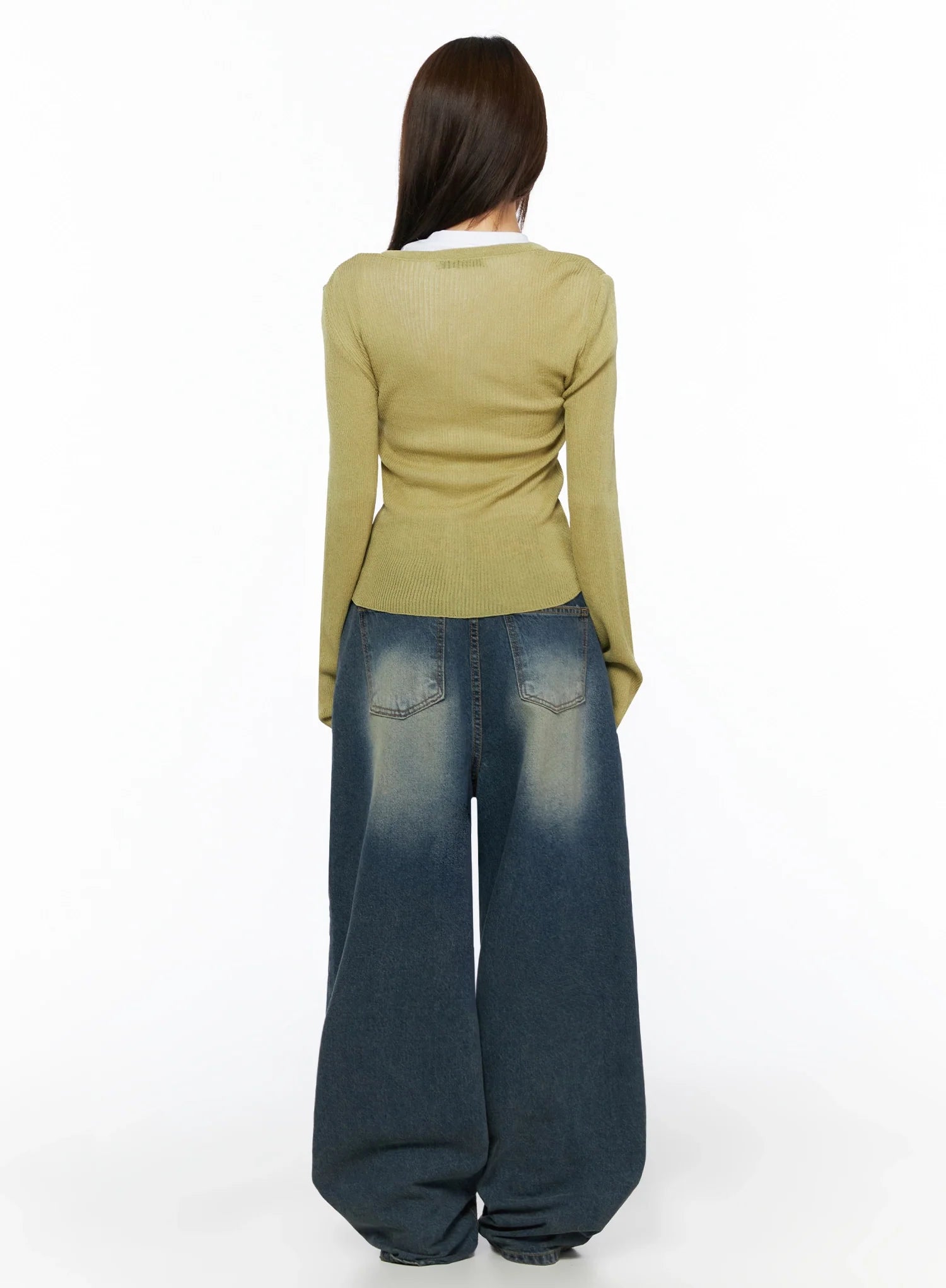 Fia Washed Baggy Jeans IL523
