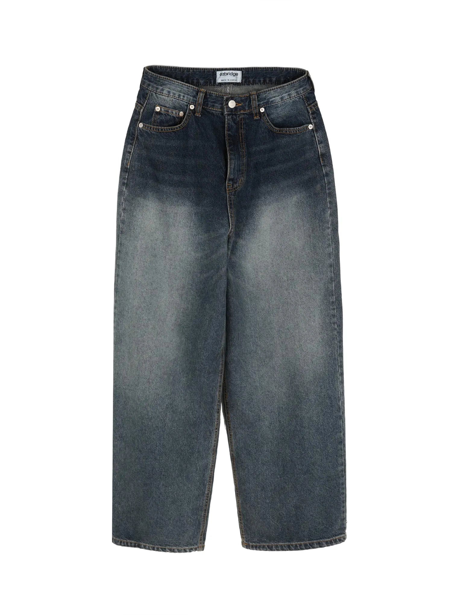 Greer Vintage Wash Baggy Jeans IL523