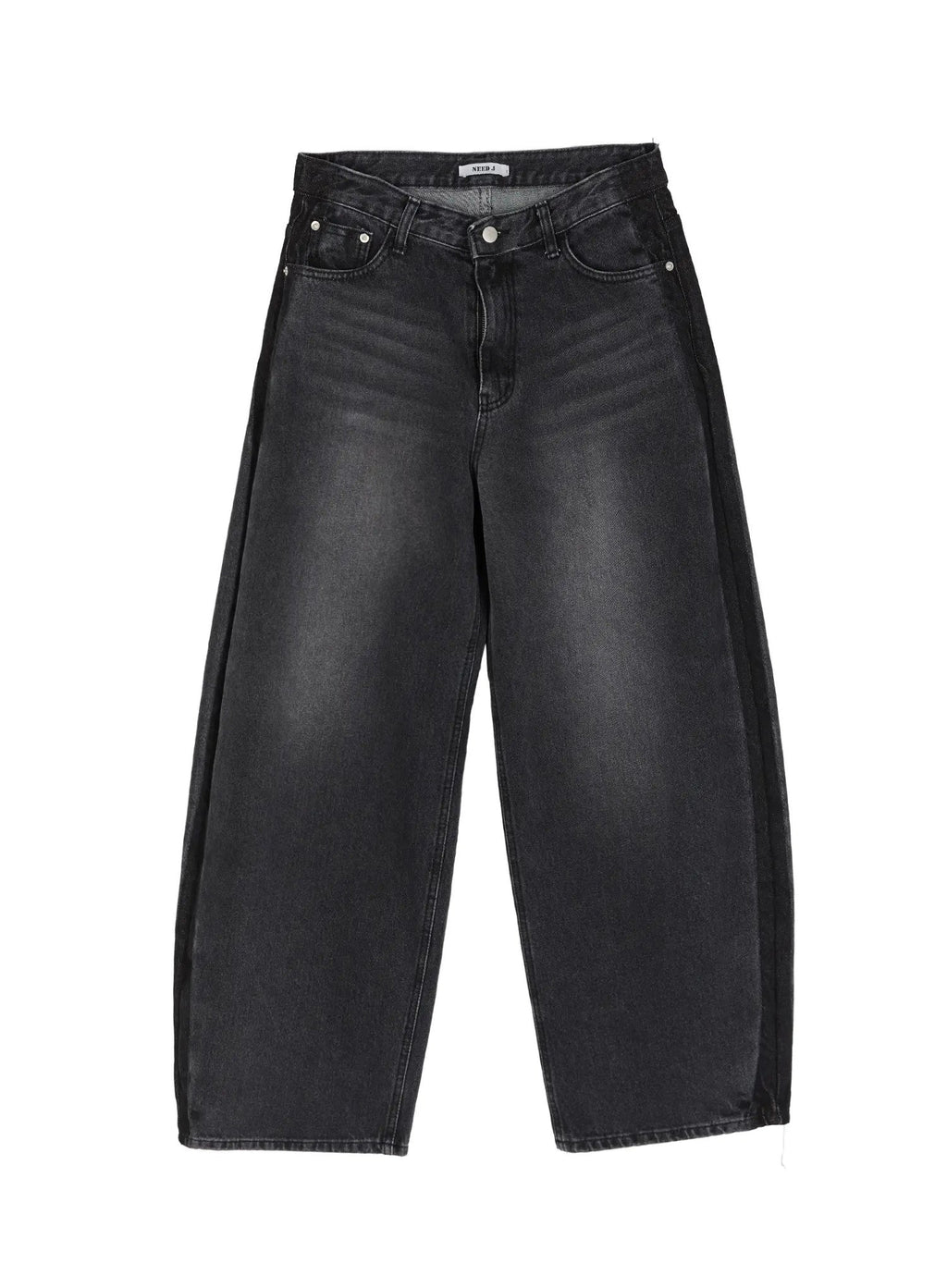 Kalyn Dark Wash Baggy Jeans IG510
