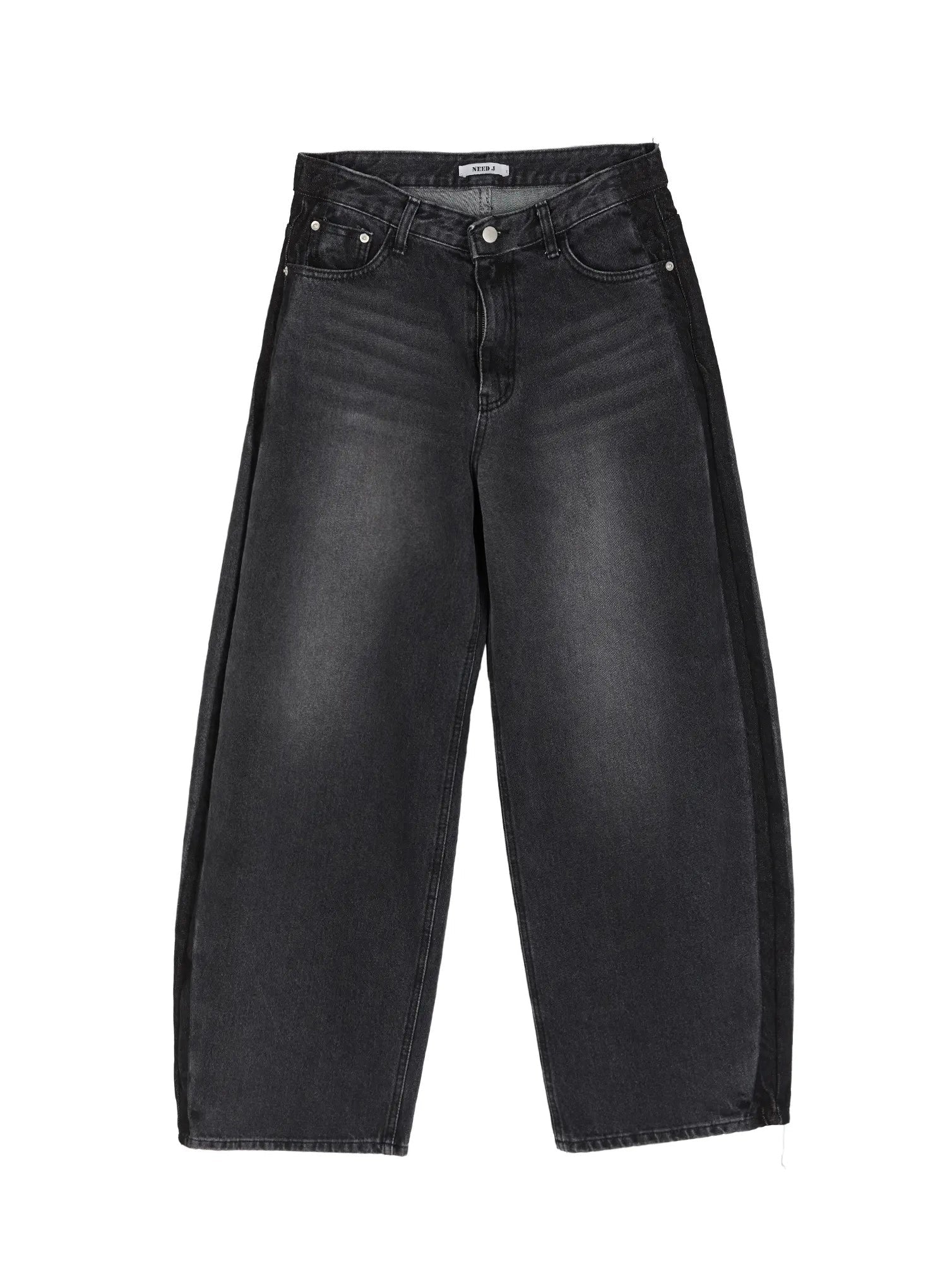 Kalyn Dark Wash Baggy Jeans IG510