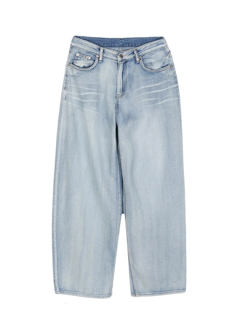 Kit Washed Wide Leg Jeans IL523