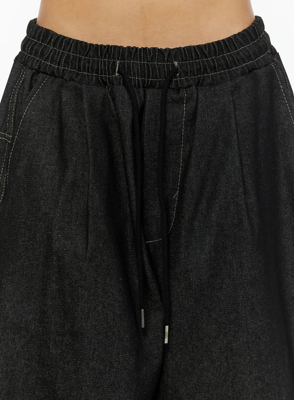 Kris Back Graphic Baggy Jeans IL524