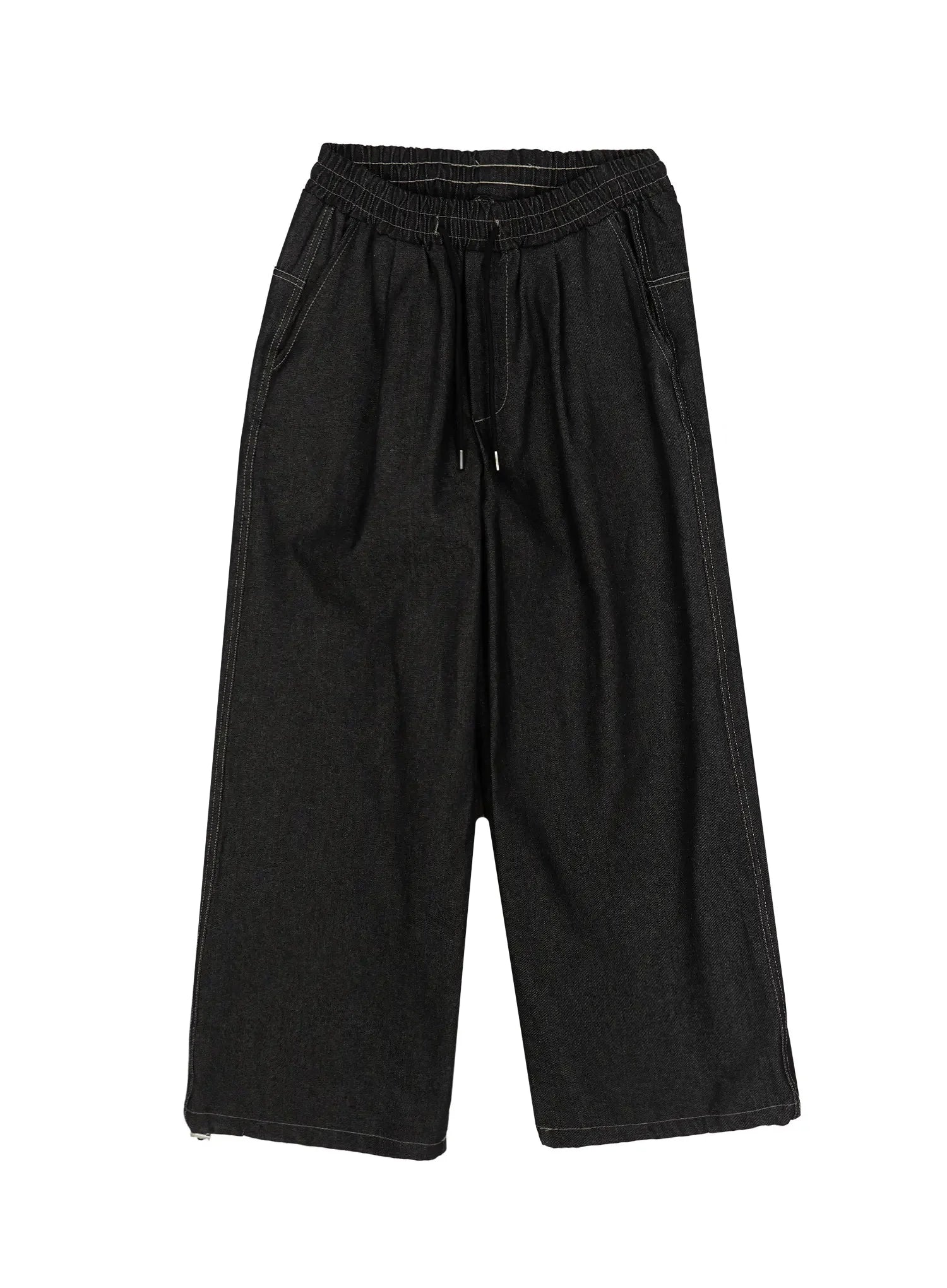 Kris Back Graphic Baggy Jeans IL524