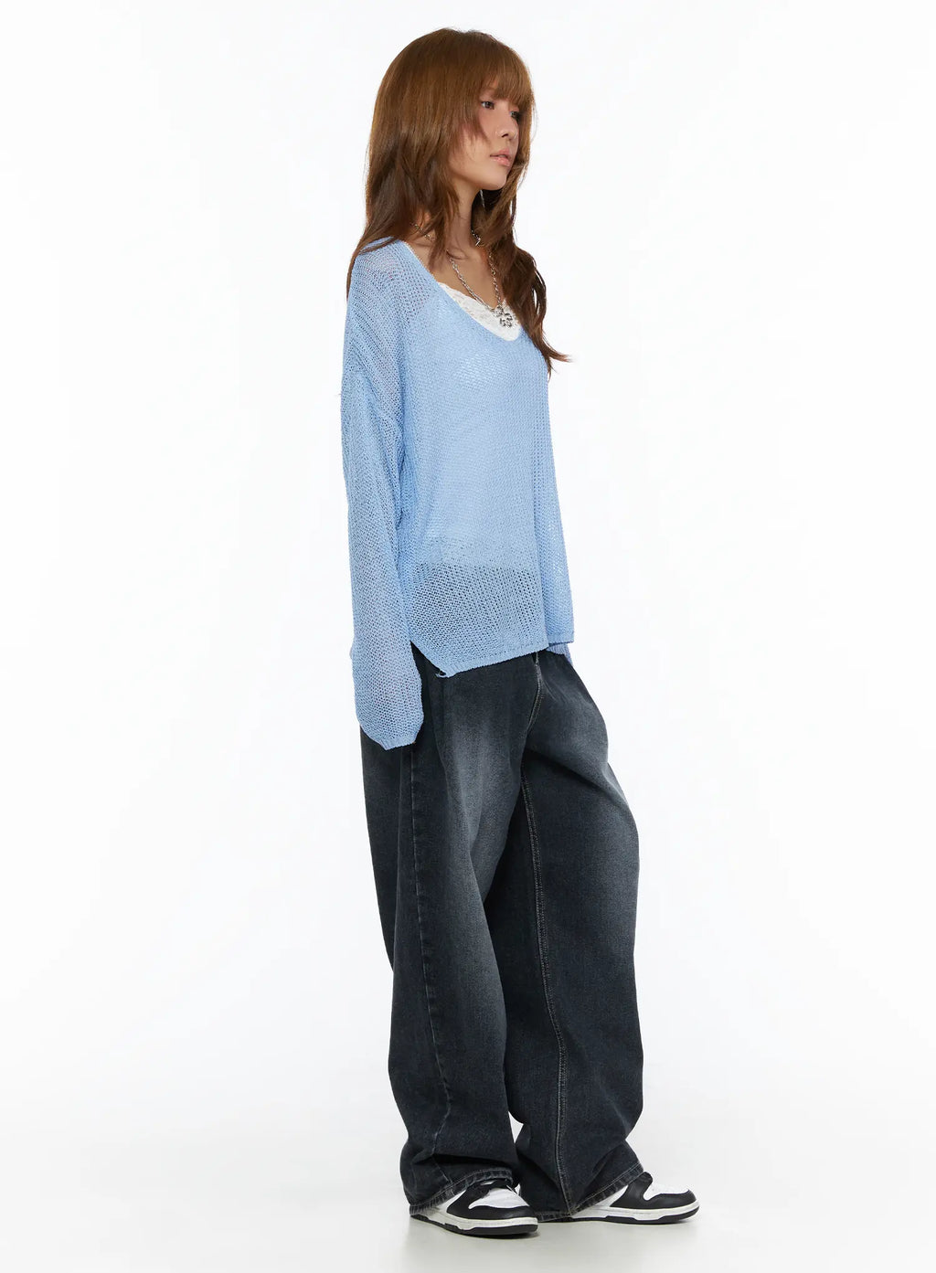 Louis Pintuck Washed Jeans CL503