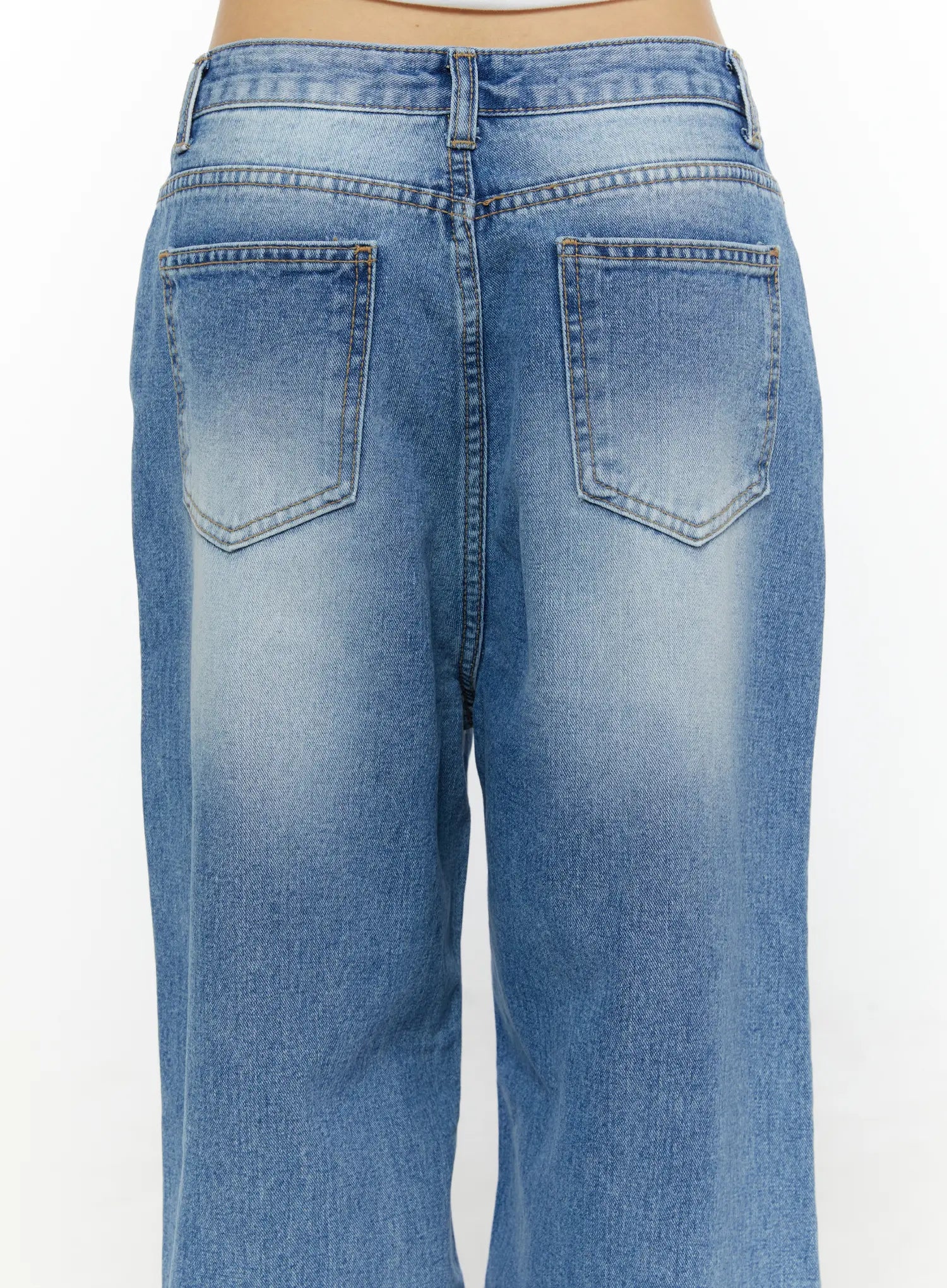 Mack Washed Baggy Jeans CG505