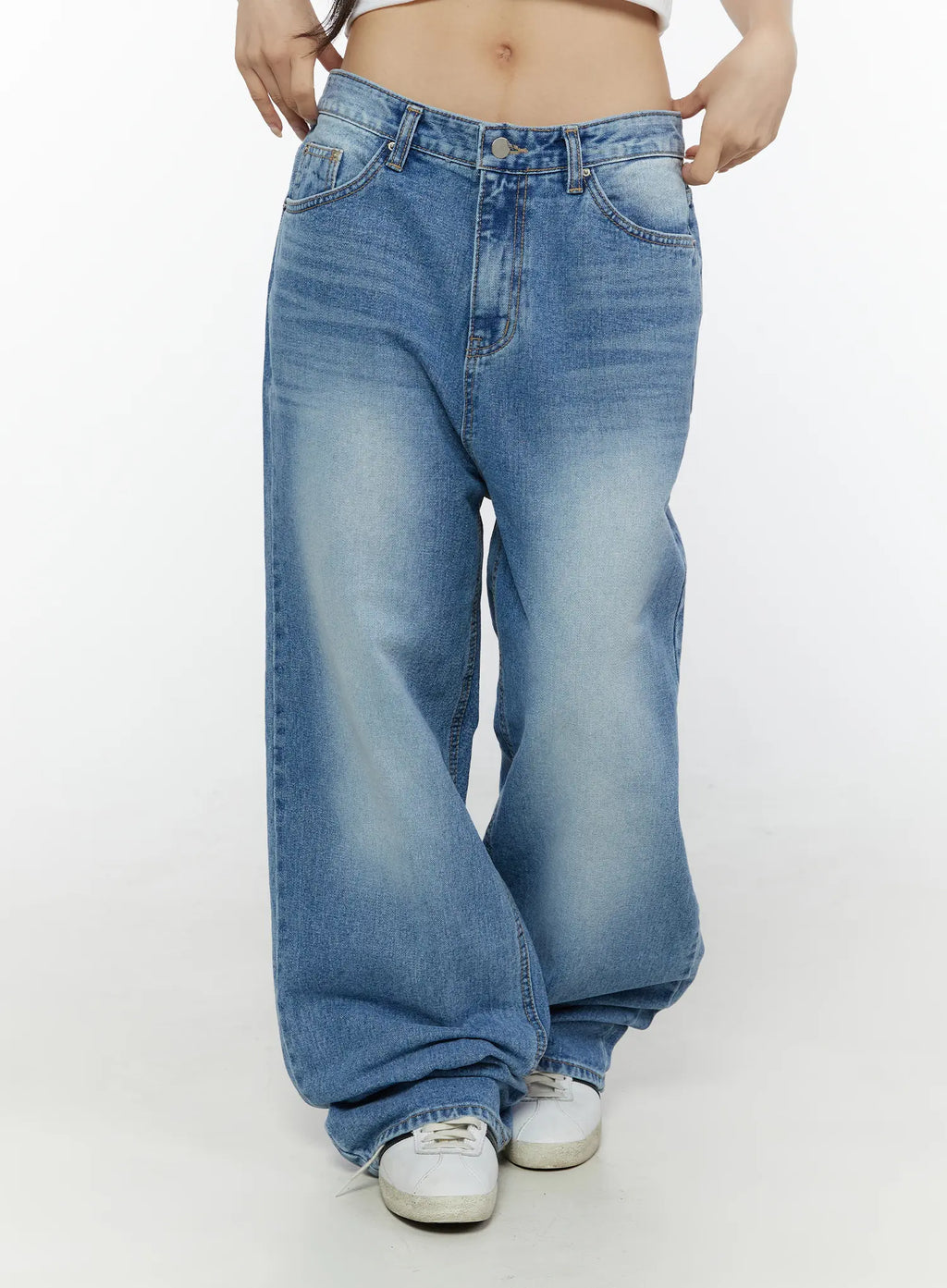 Mack Washed Baggy Jeans CG505