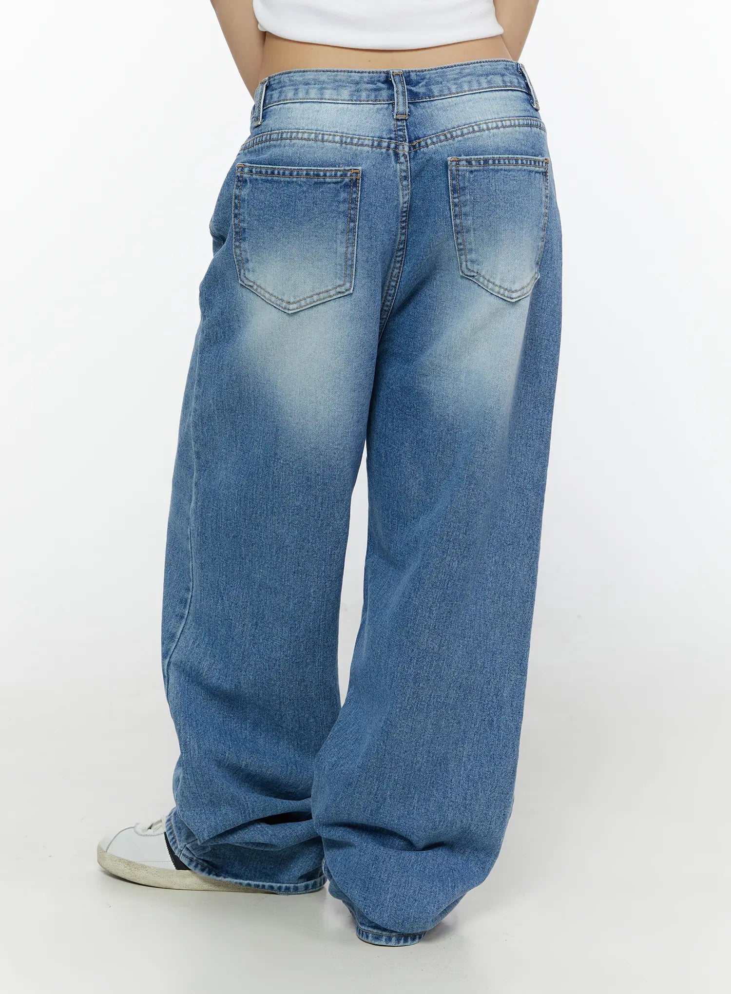 Mack Washed Baggy Jeans CG505