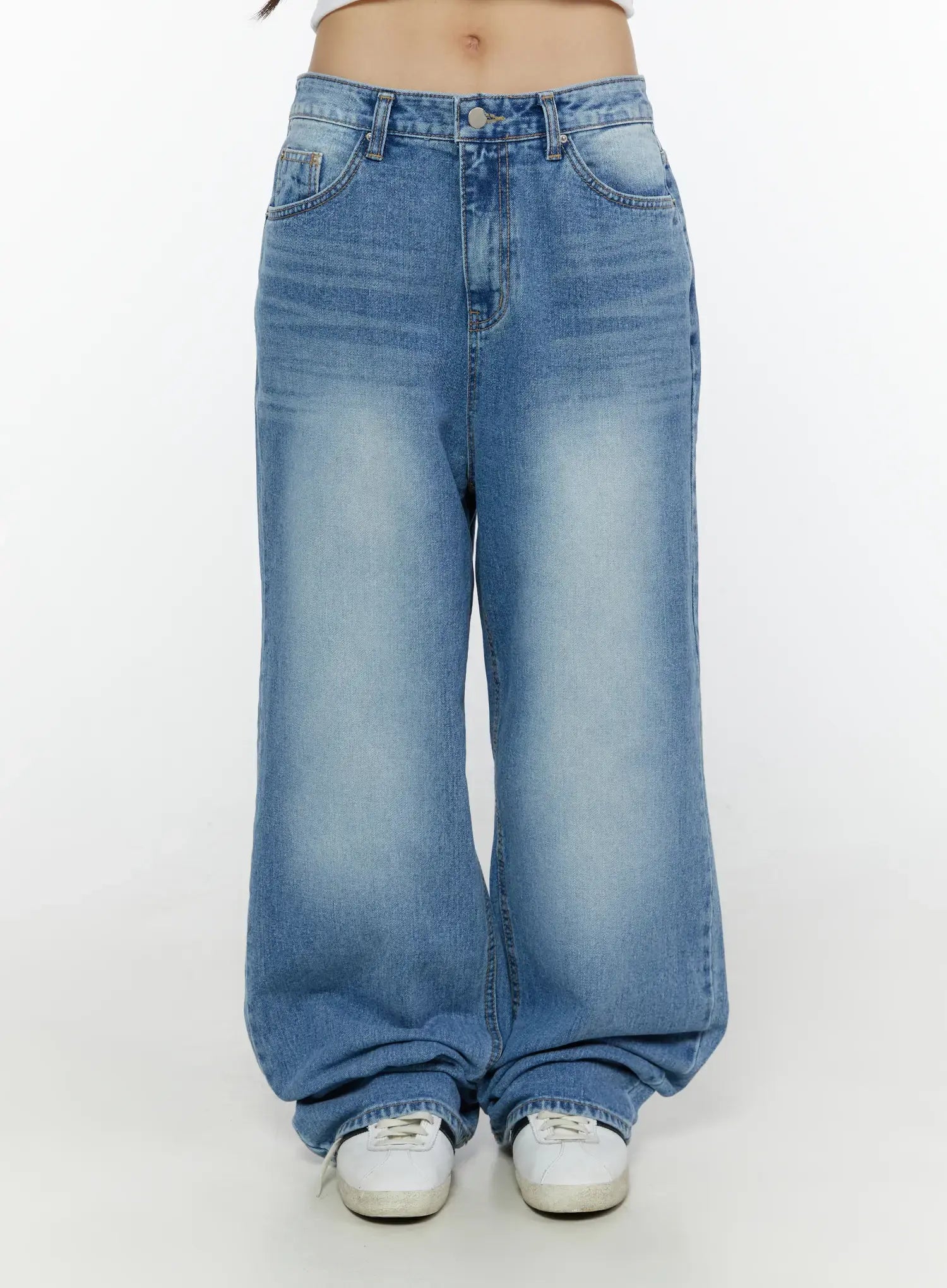 Mack Washed Baggy Jeans CG505