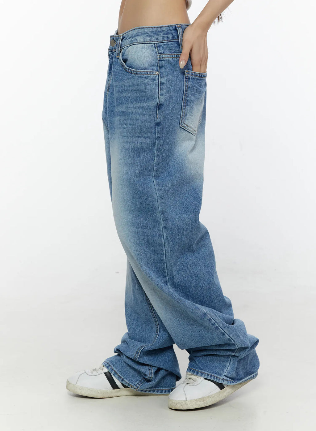 Mack Washed Baggy Jeans CG505