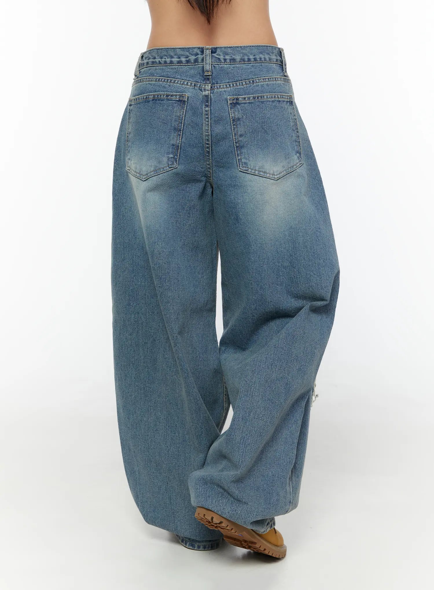 Mackenzie Blue Rip Jeans CU526