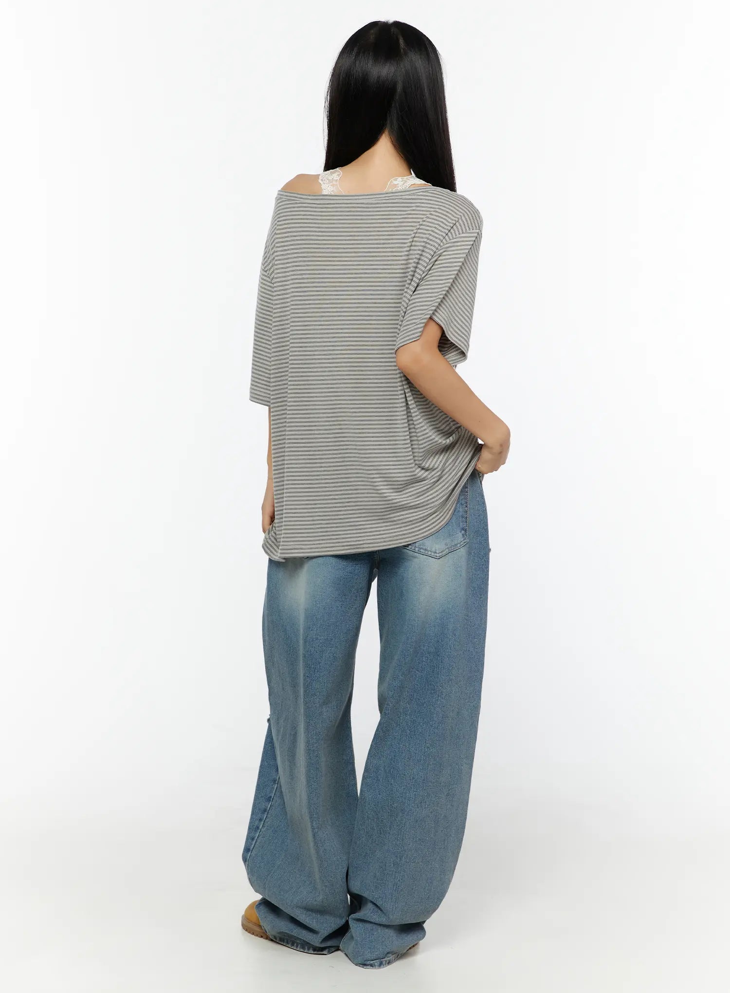 Mackenzie Blue Rip Jeans CU526