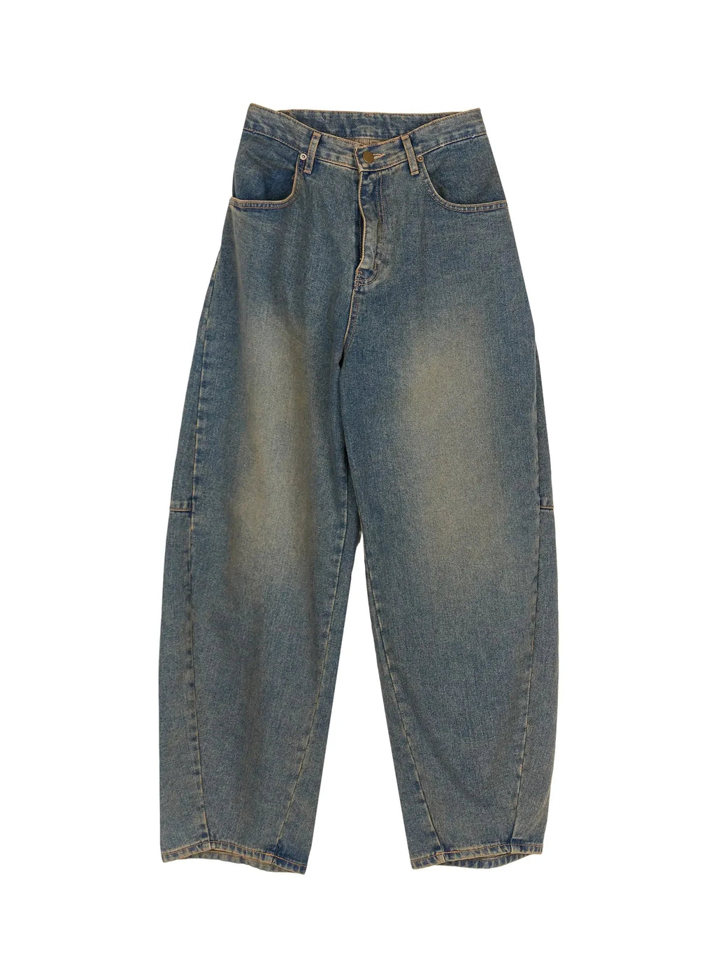 Marion Washed Wide-Leg Jeans IL506