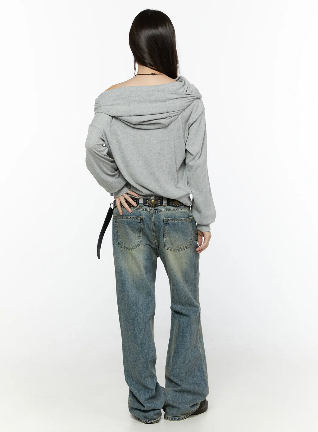 Mave Vintage Wash Flared Jeans CG504